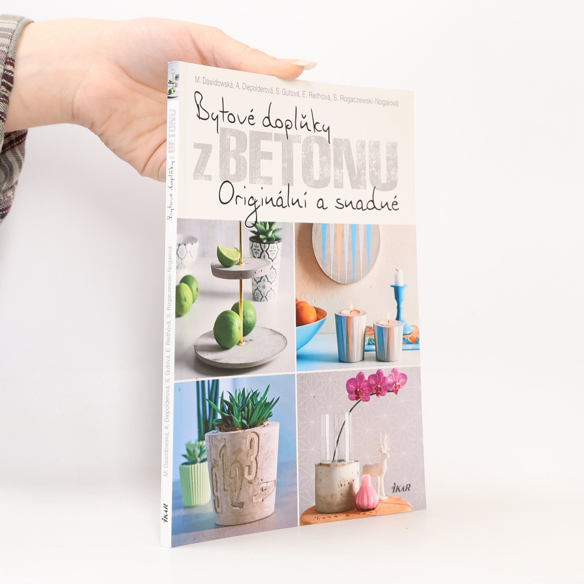 Kolektív autorov Bytové doplňky z betonu: Originální a snadné