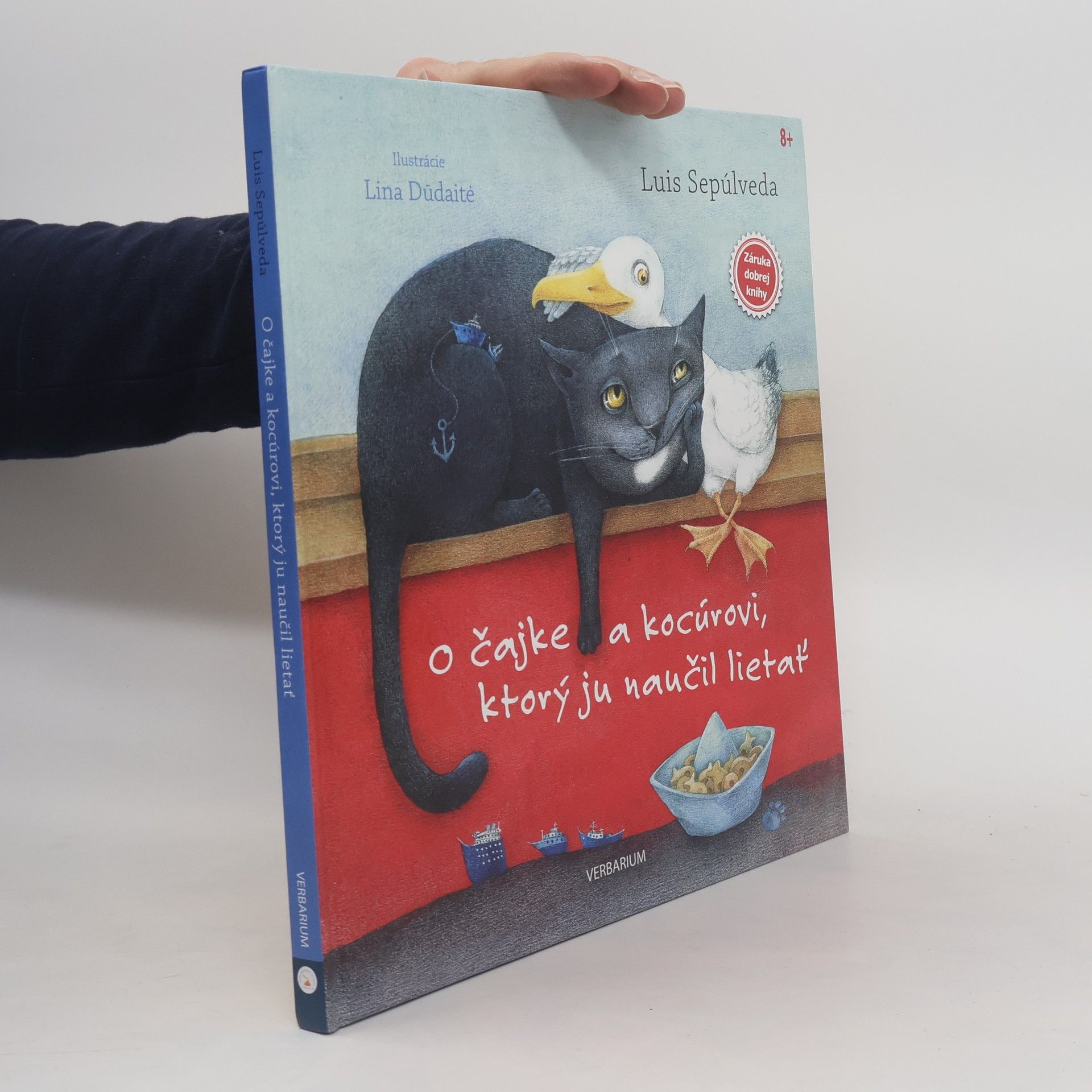 Luis Sepúlveda O čajke a kocúrovi, ktorý ju naučil lietať