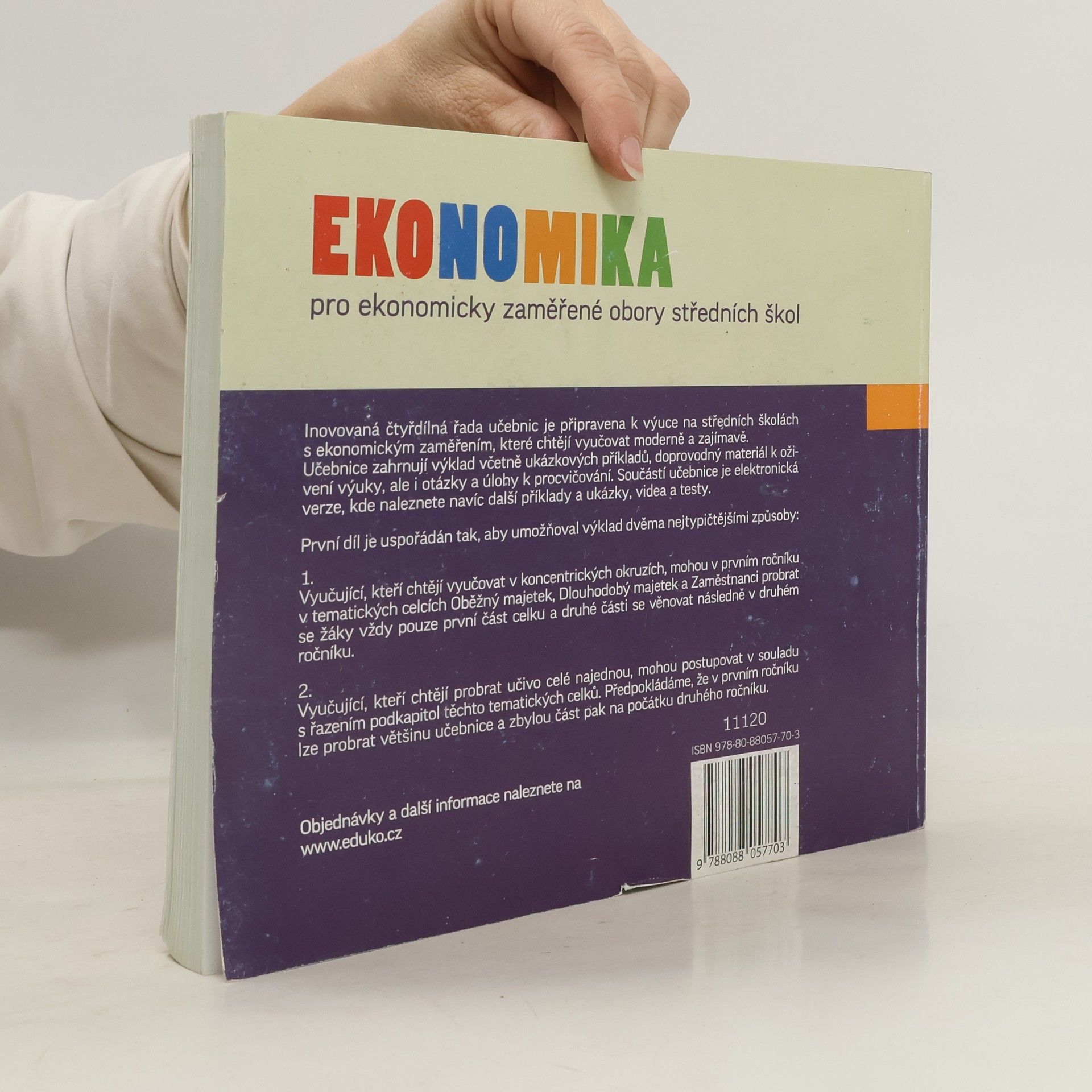 Autores varios Ekonomika pro ekonomicky zaměřené obory středních škol. 1. díl