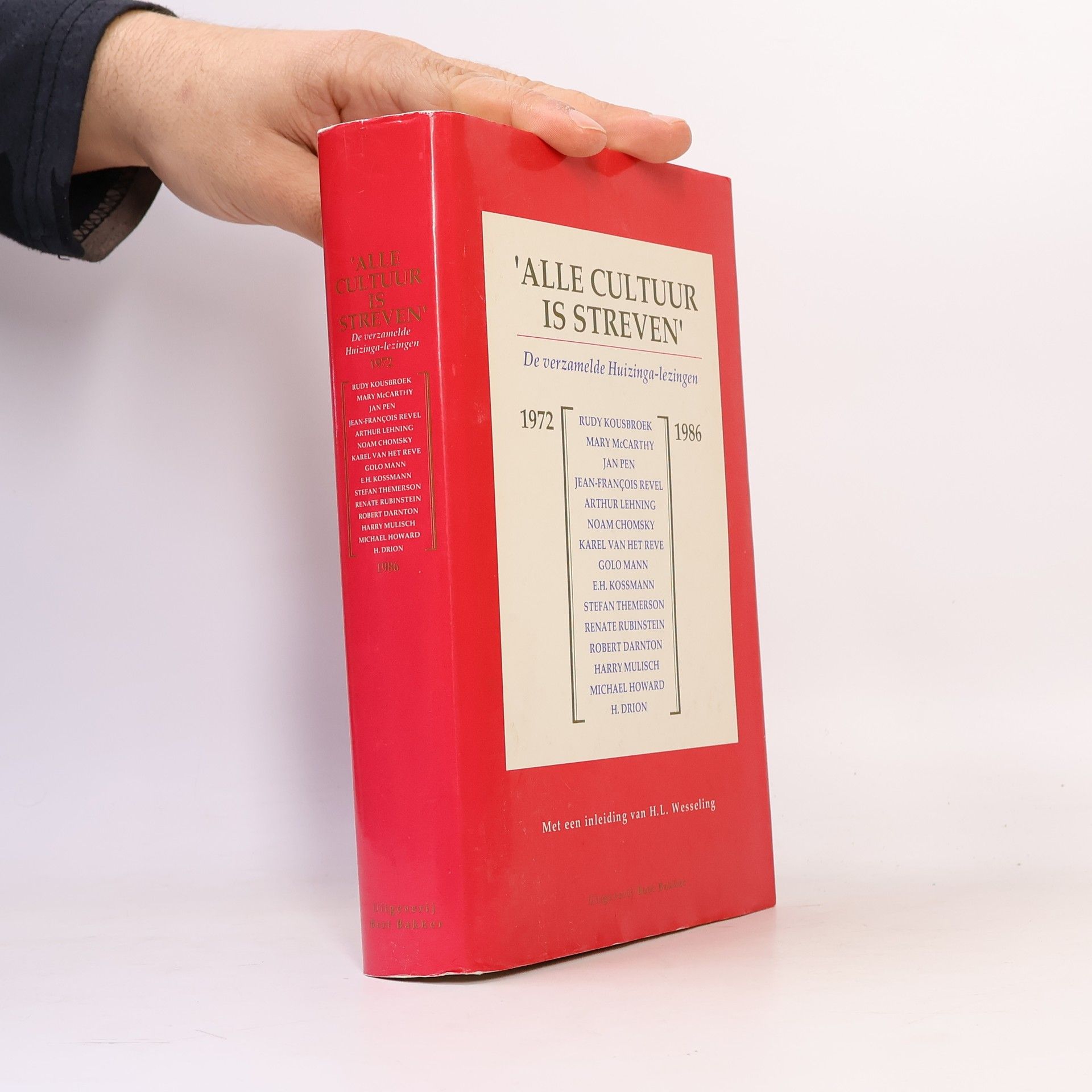 Rudy Kousbroek Alle cultuur is streven