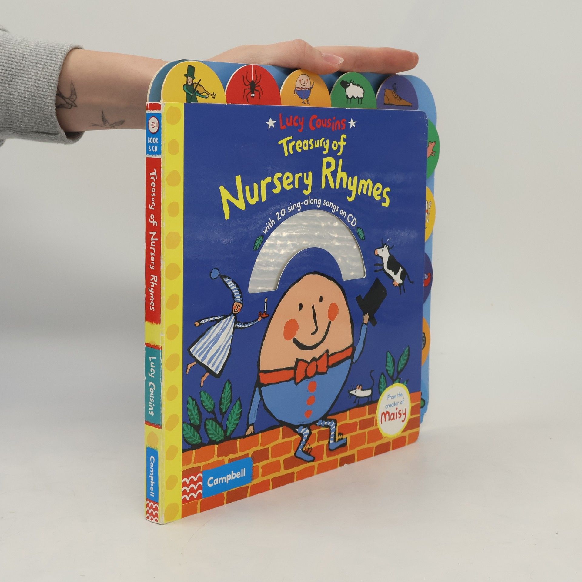 Lucy Cousins Lucy Cousins Treasury of Nursery Rhymes Book, w. Audio-CD