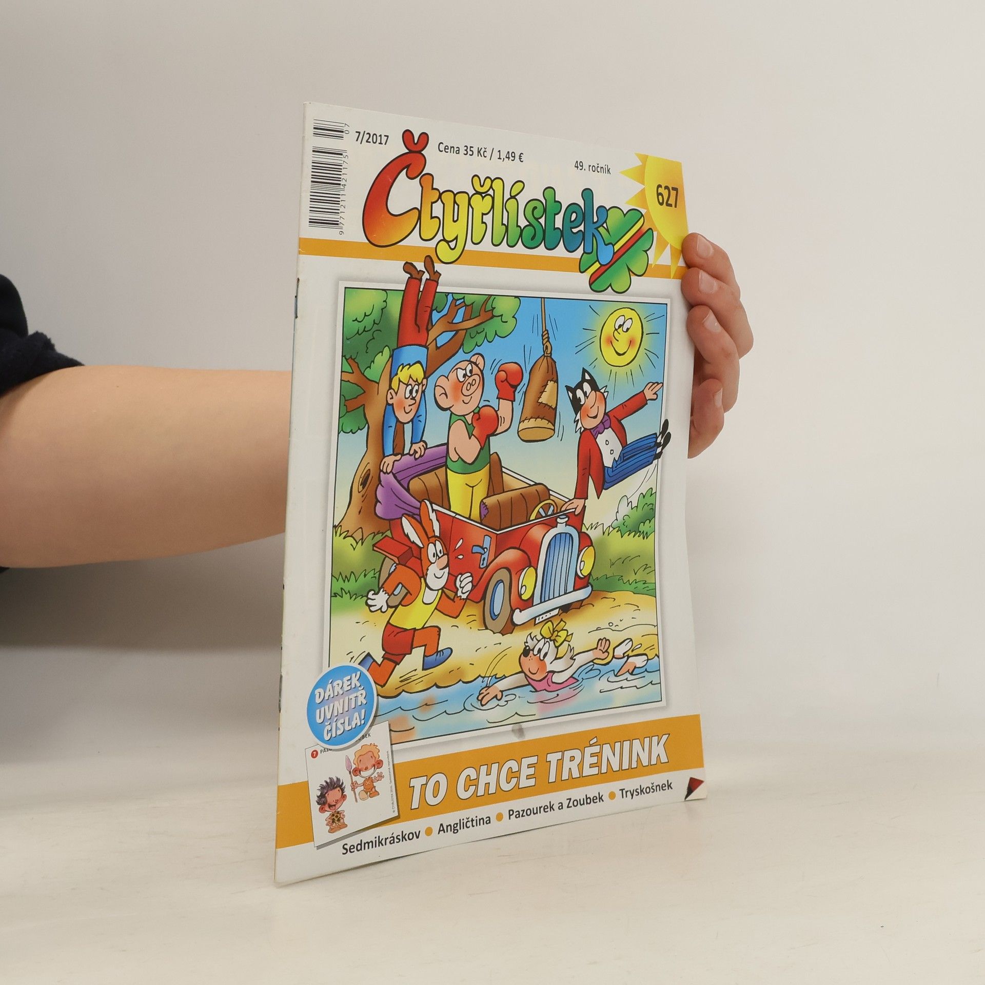 Kolektiv autorů Čtyřlístek 627. 7/2017