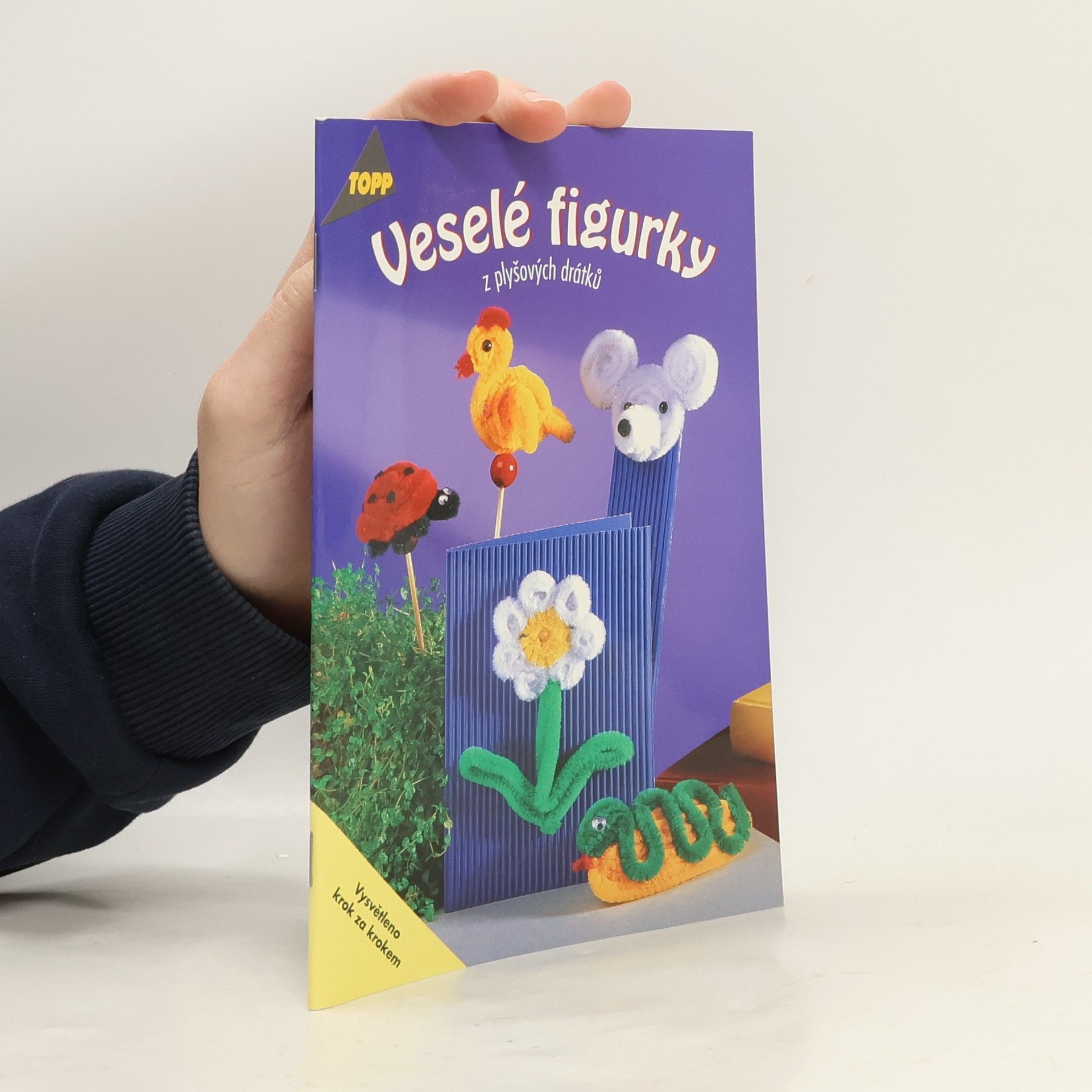 Gudrun Thiele Veselé figurky z plyšových drátků