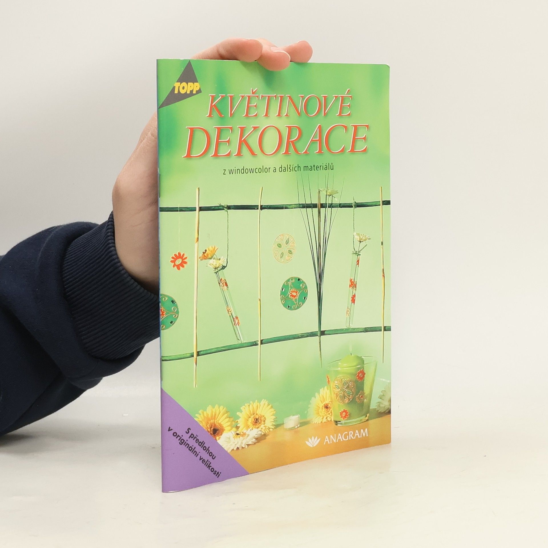 Gudrun Schmitt Květinové dekorace z windowcolor a dalších materiálů