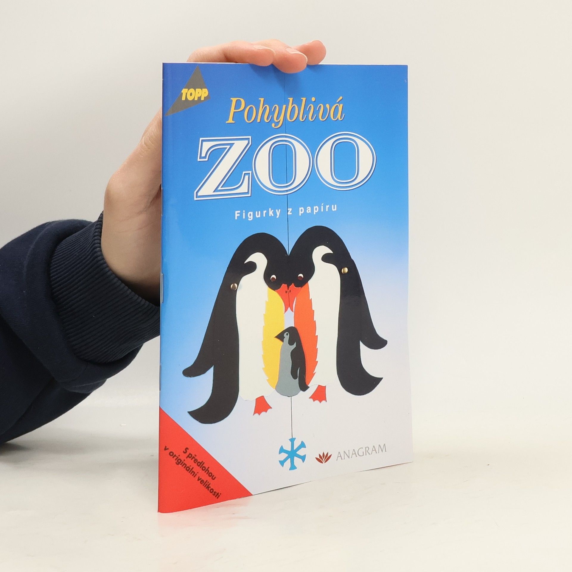 Helga Lucassen Pohyblivá ZOO: figurky z papíru