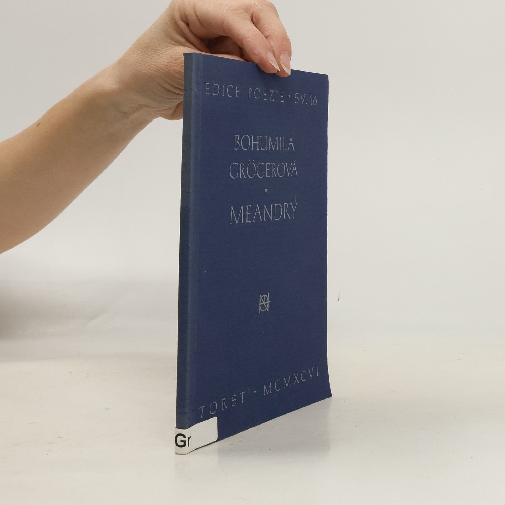 Bohumila Grögerová Meandry