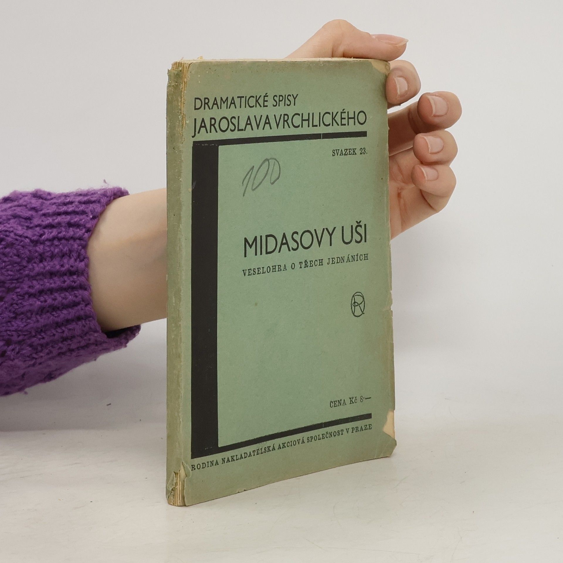 Jaroslav Vrchlický Midasovy uši