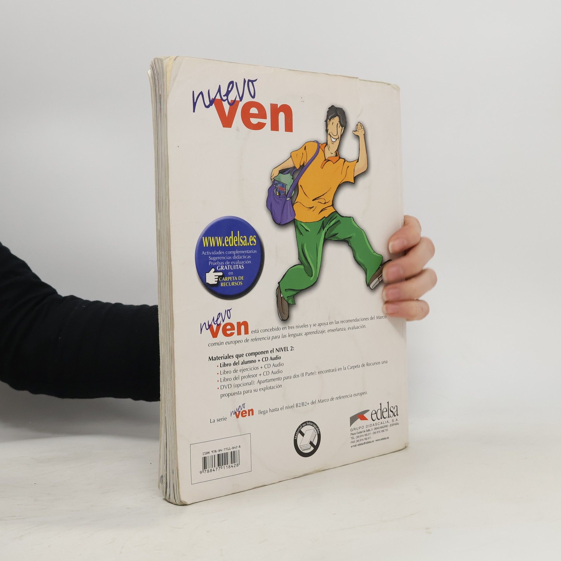 Autores varios Nuevo Ven 2. Libro del alumno: Espanol lengua extranjera