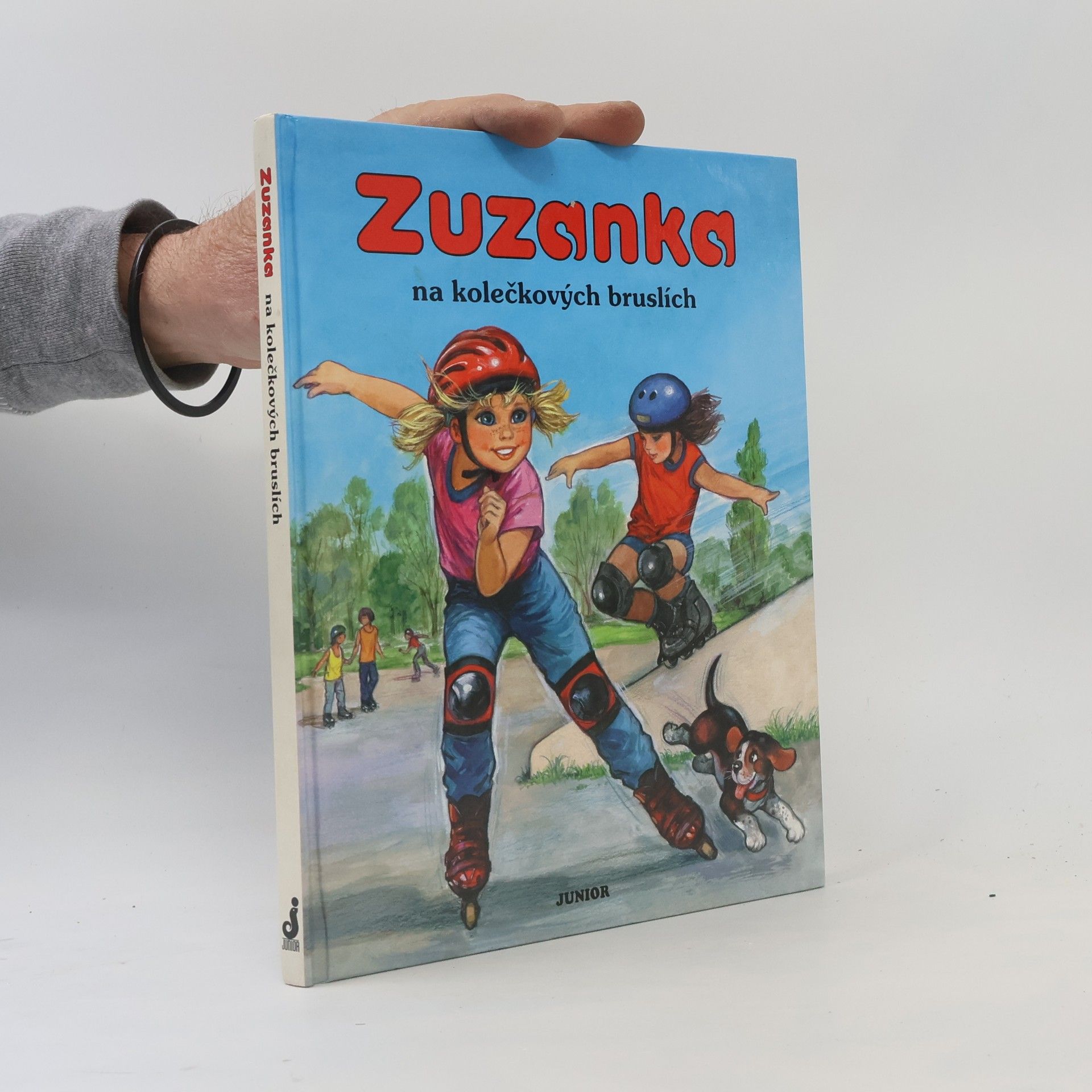 Alena Špačková Zuzanka na kolečkových bruslích