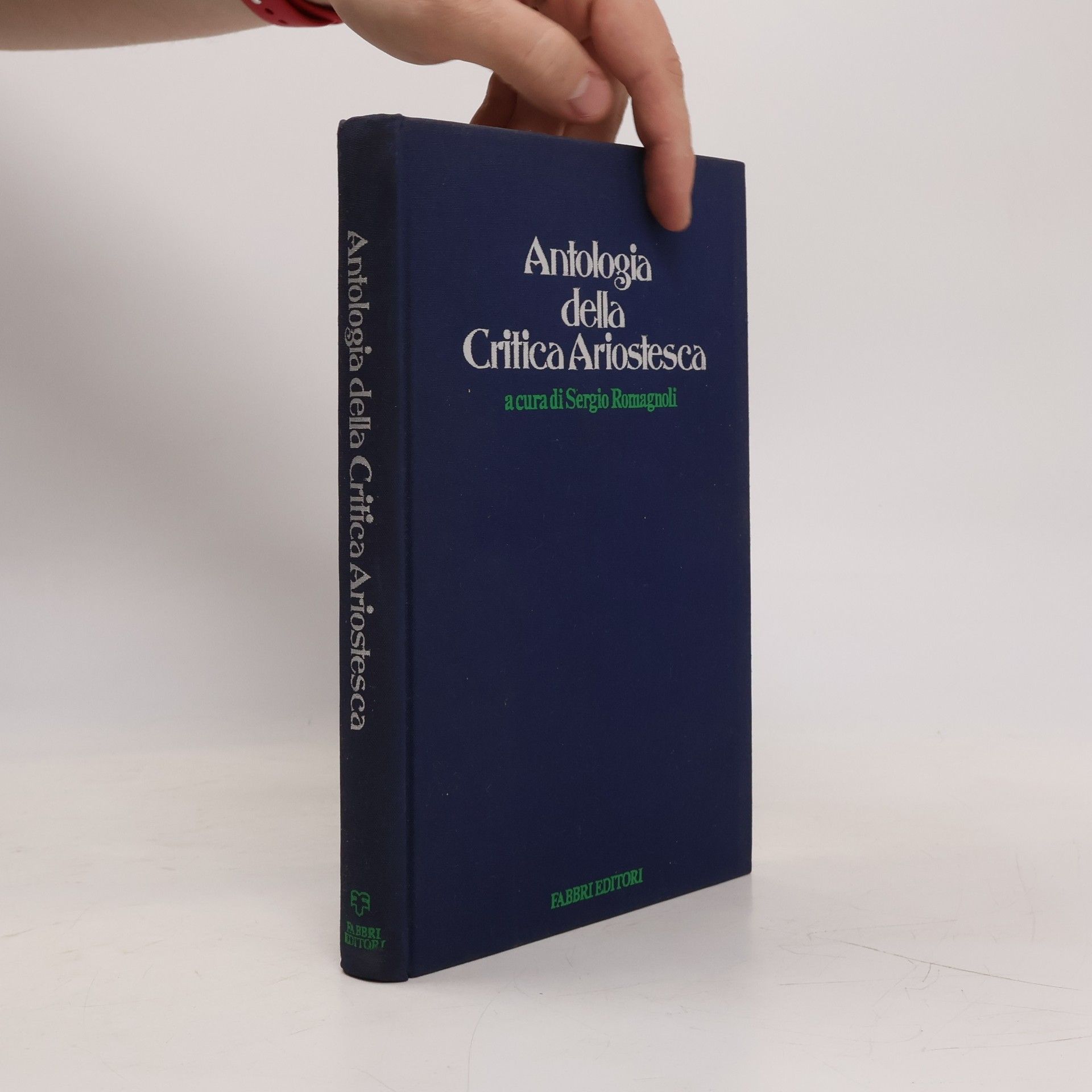 Sergio Romagnoli Antologia della critica ariostesca