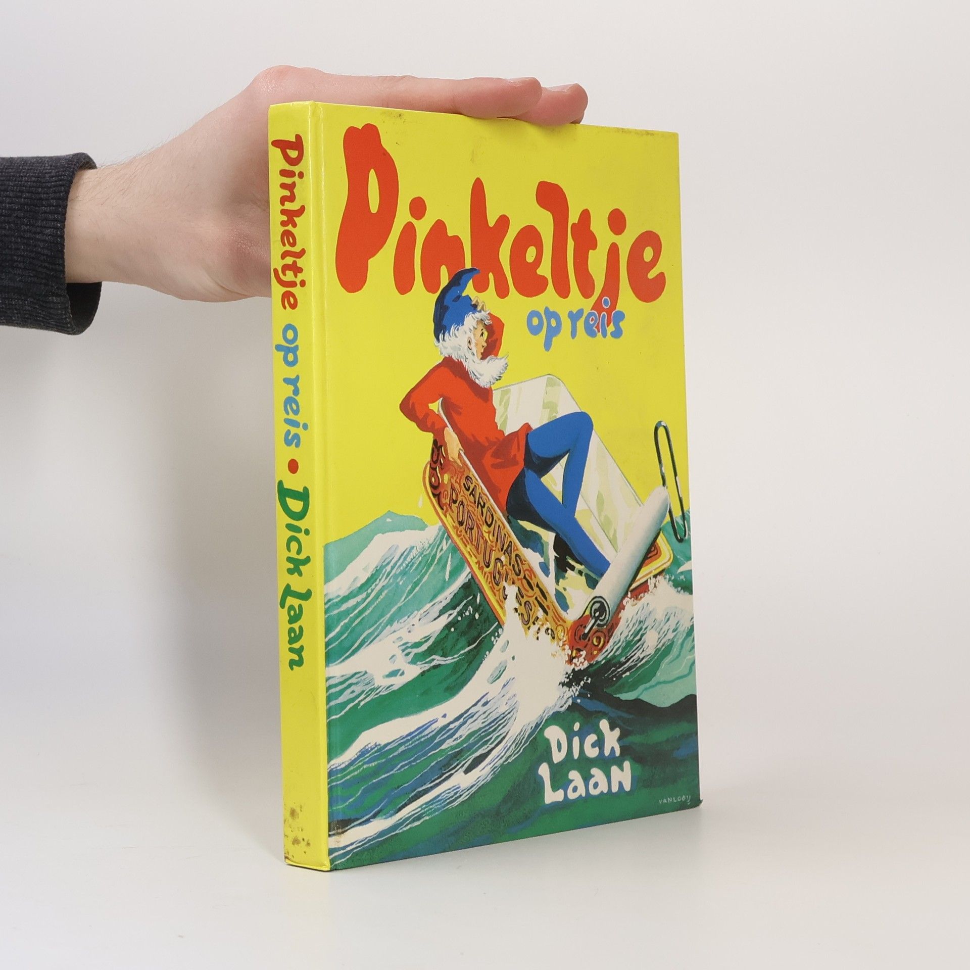 Dick Laan pinkeltje op reis