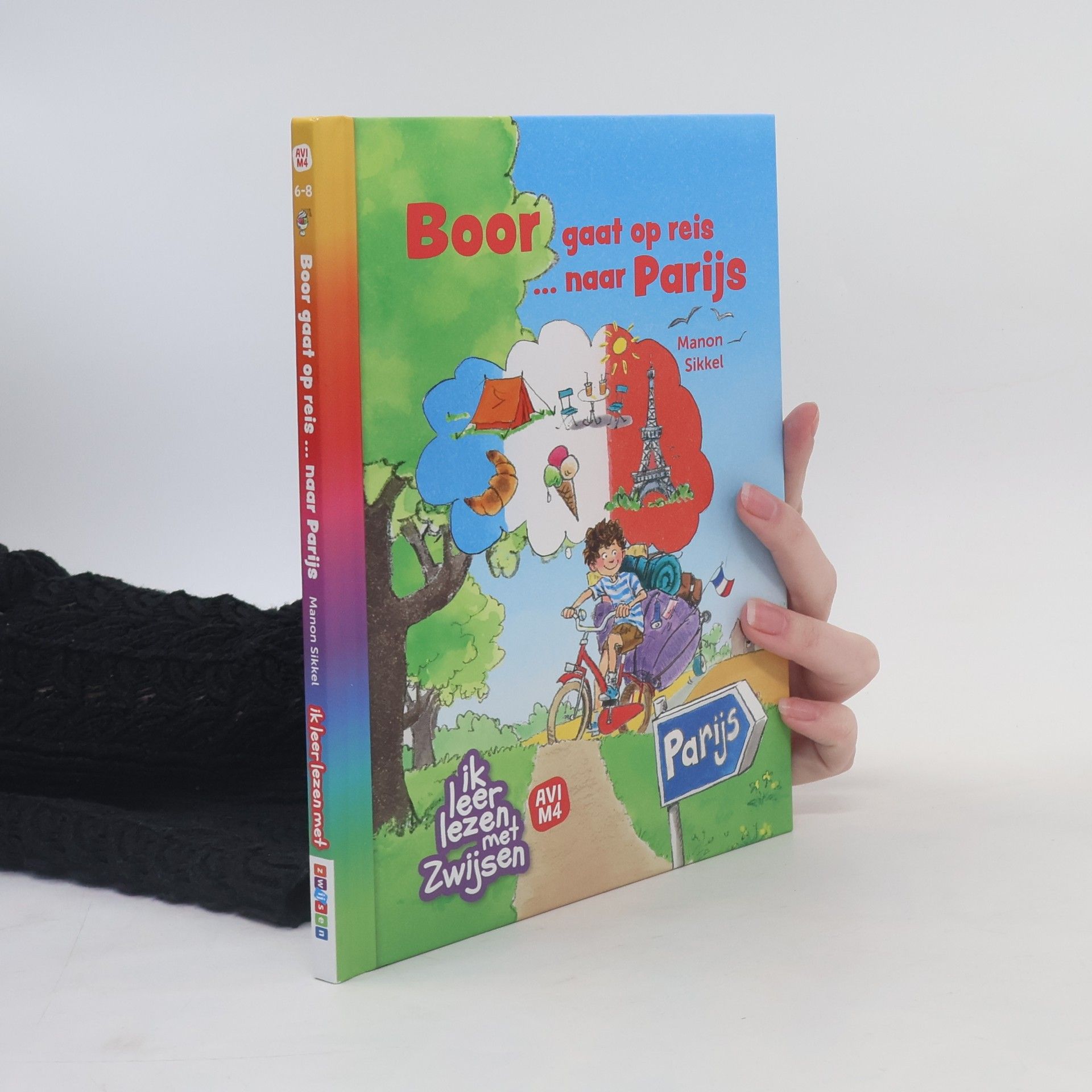Manon Sikkel Ik leer lezen met Zwijsen: Boor gaat op reis ... naar Parijs