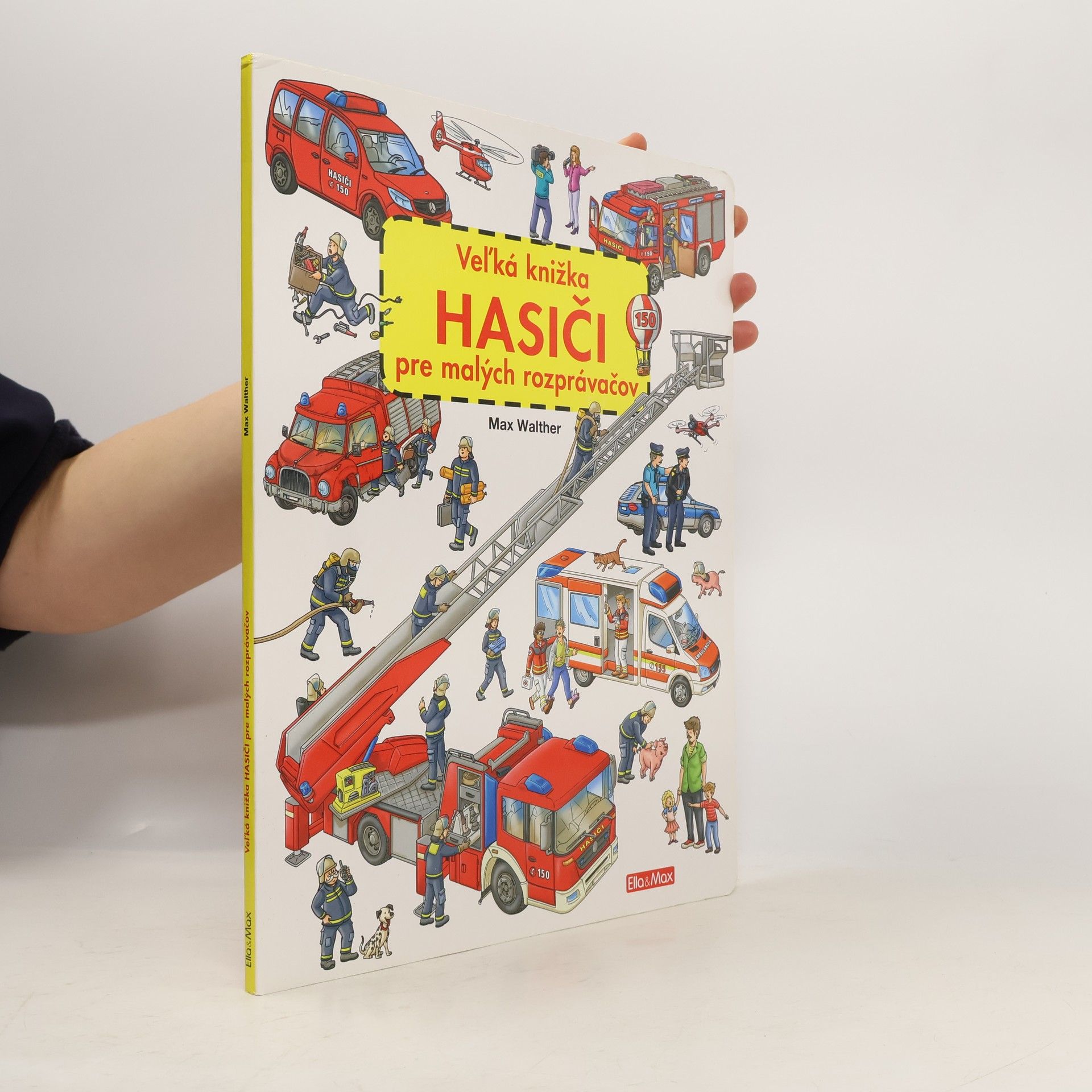 Veľká knížka hasiči pre malých rozprávačov
