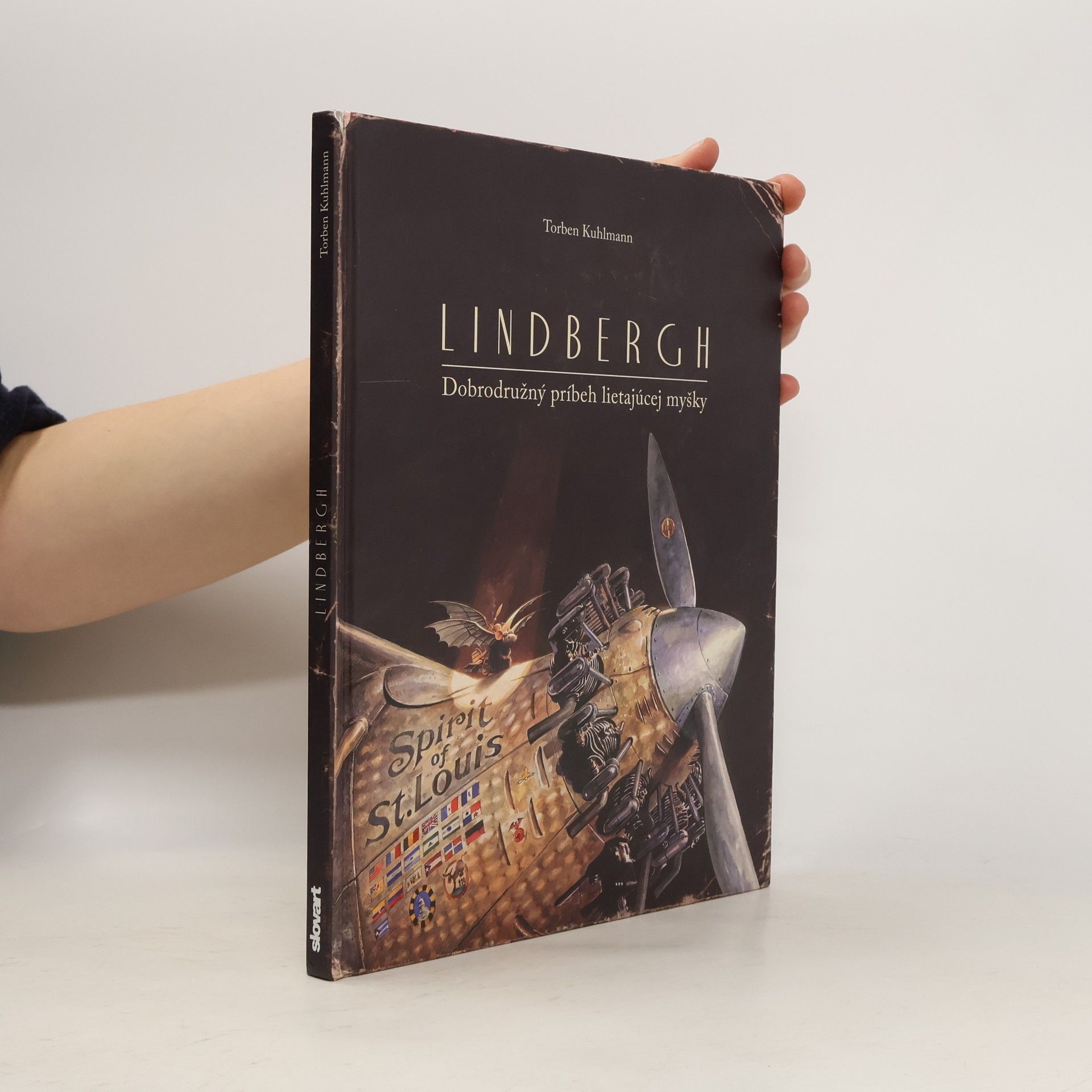 Torben Kuhlmann Lindergh: Dobrodružný príbeh lietajúcej myšky