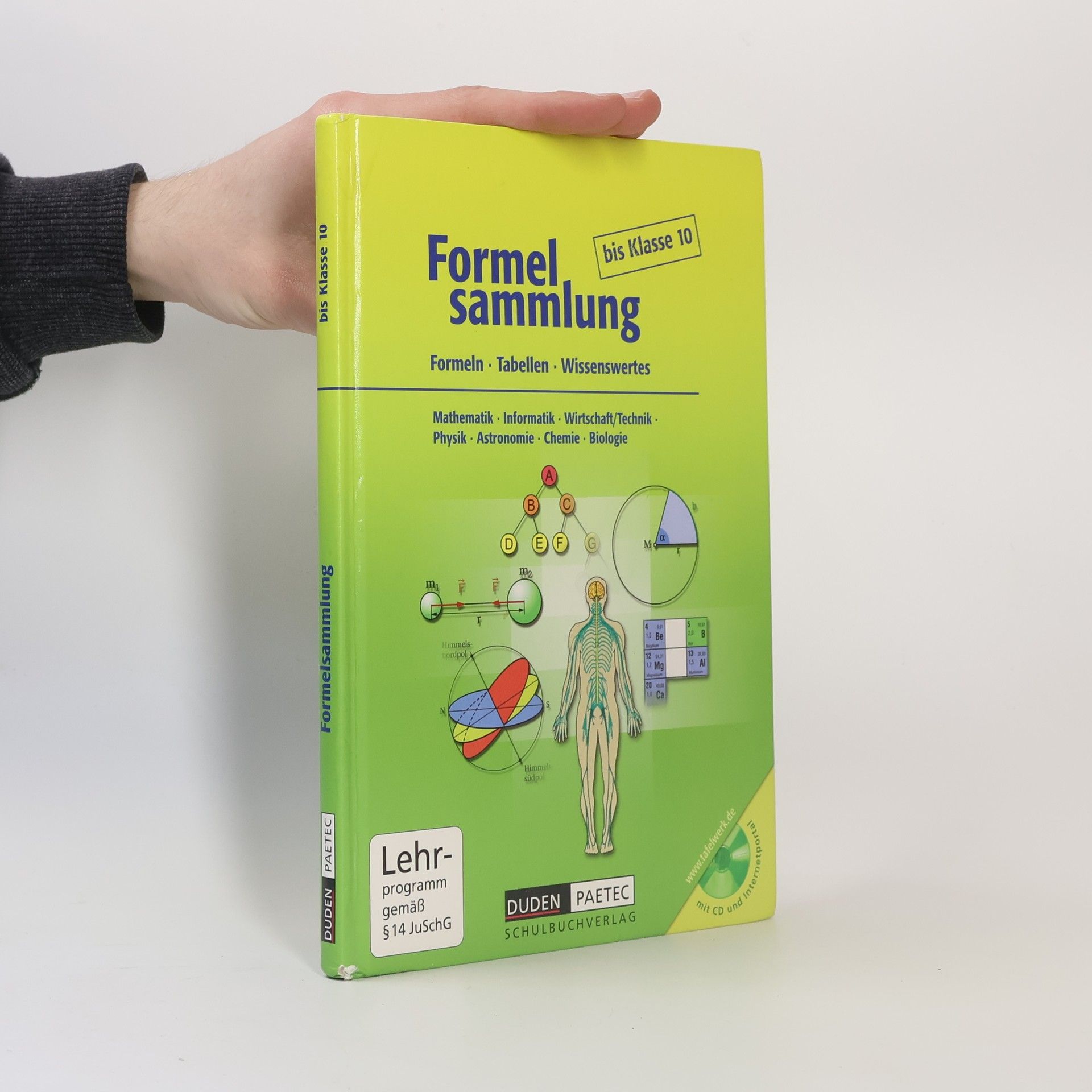 Kolektiv autorů Formelsammlung bis Klasse 10