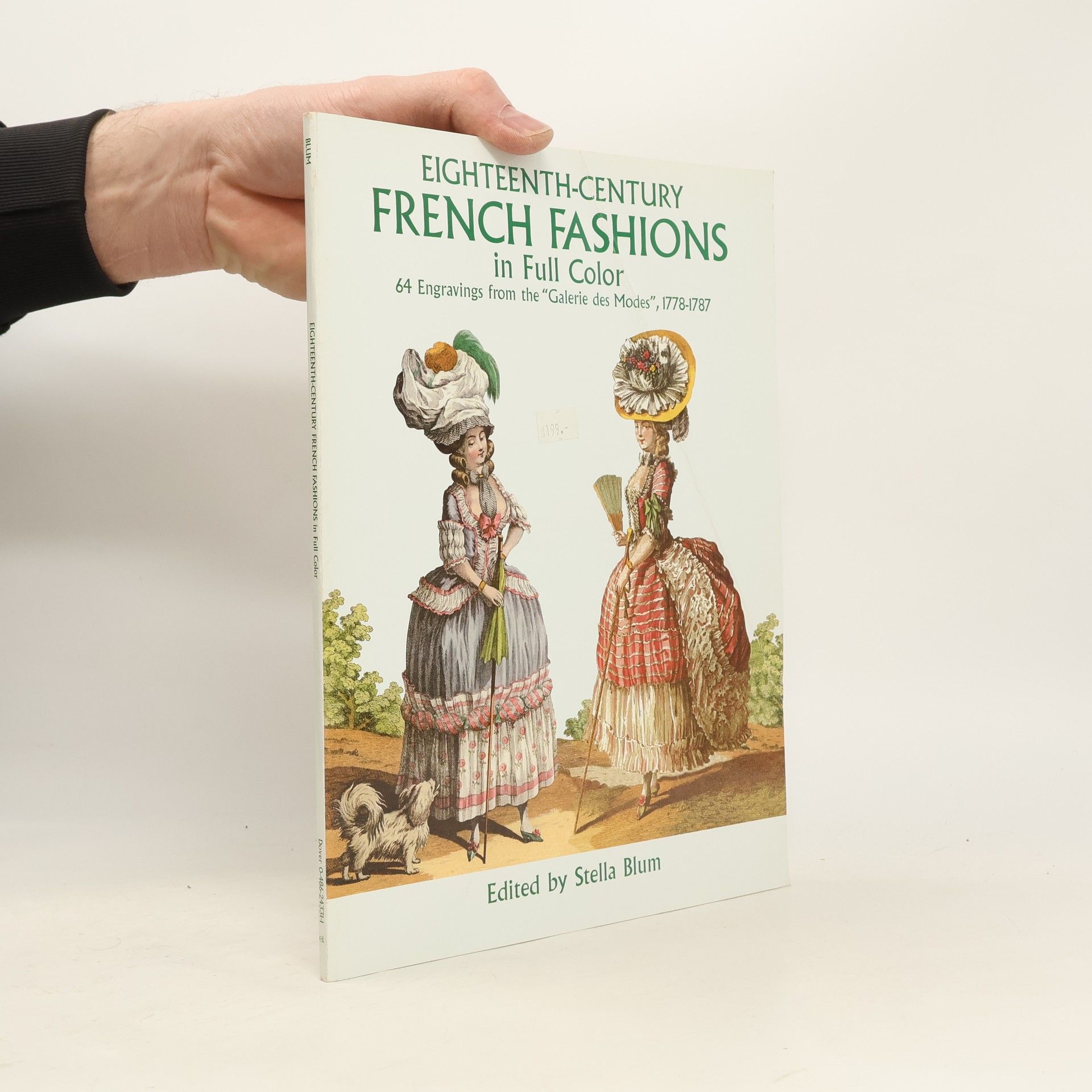 Stella Blum Eighteenth-Century French Fashion Plates in Full Color