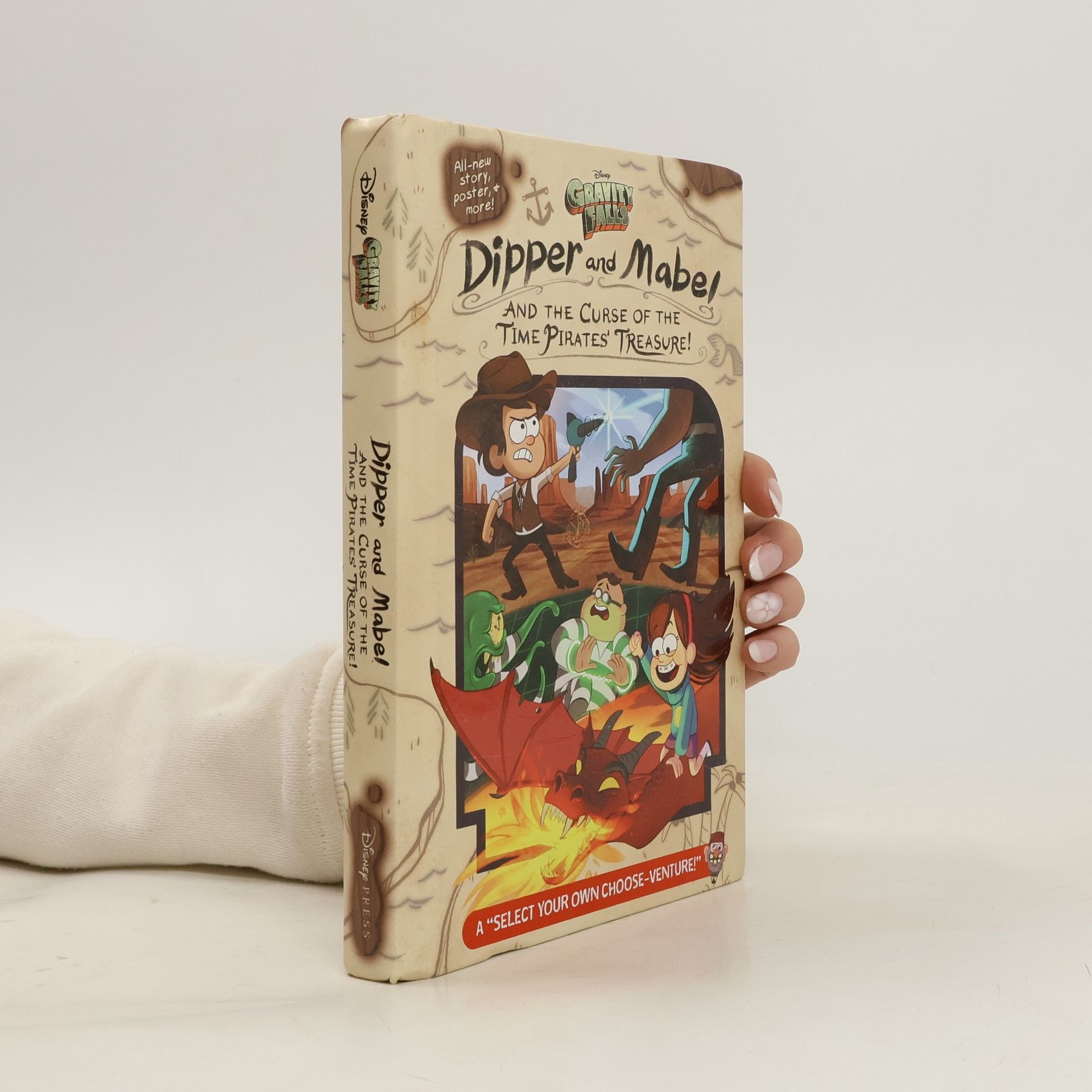 Jeffrey Rowe Gravity Falls: Dipper and Mabel and the Curse of the Time Pirates' Treasure!