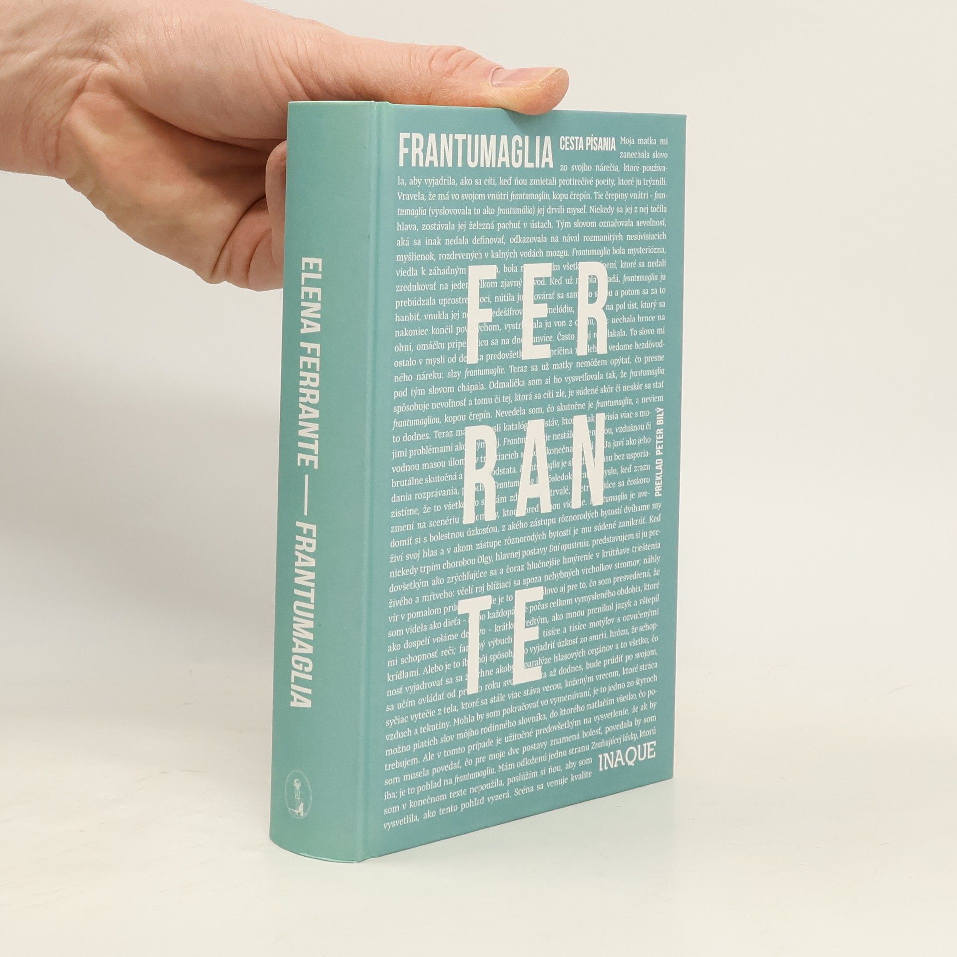 Elena Ferrante Frantumaglia