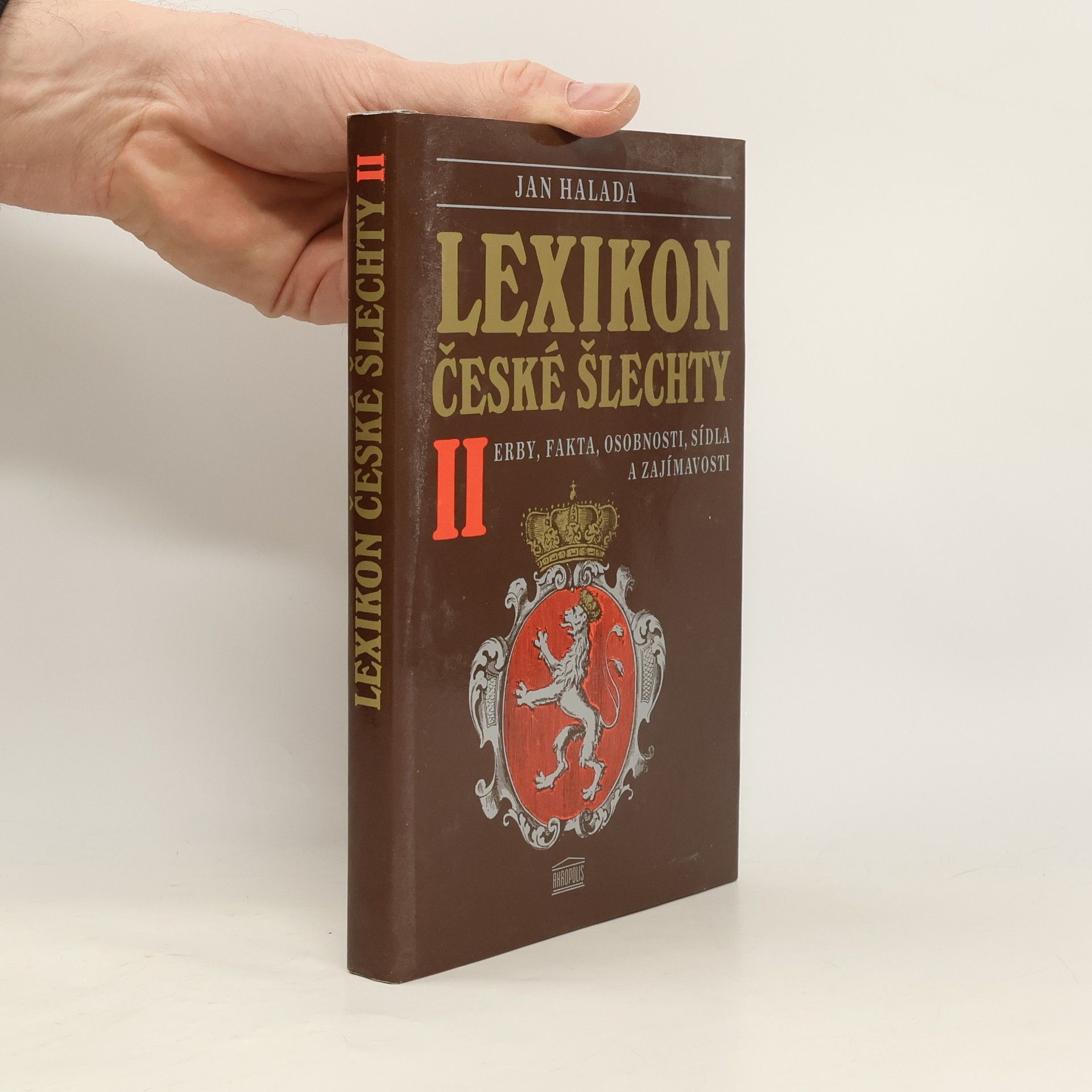 Jan Halada Lexikon české šlechty II.