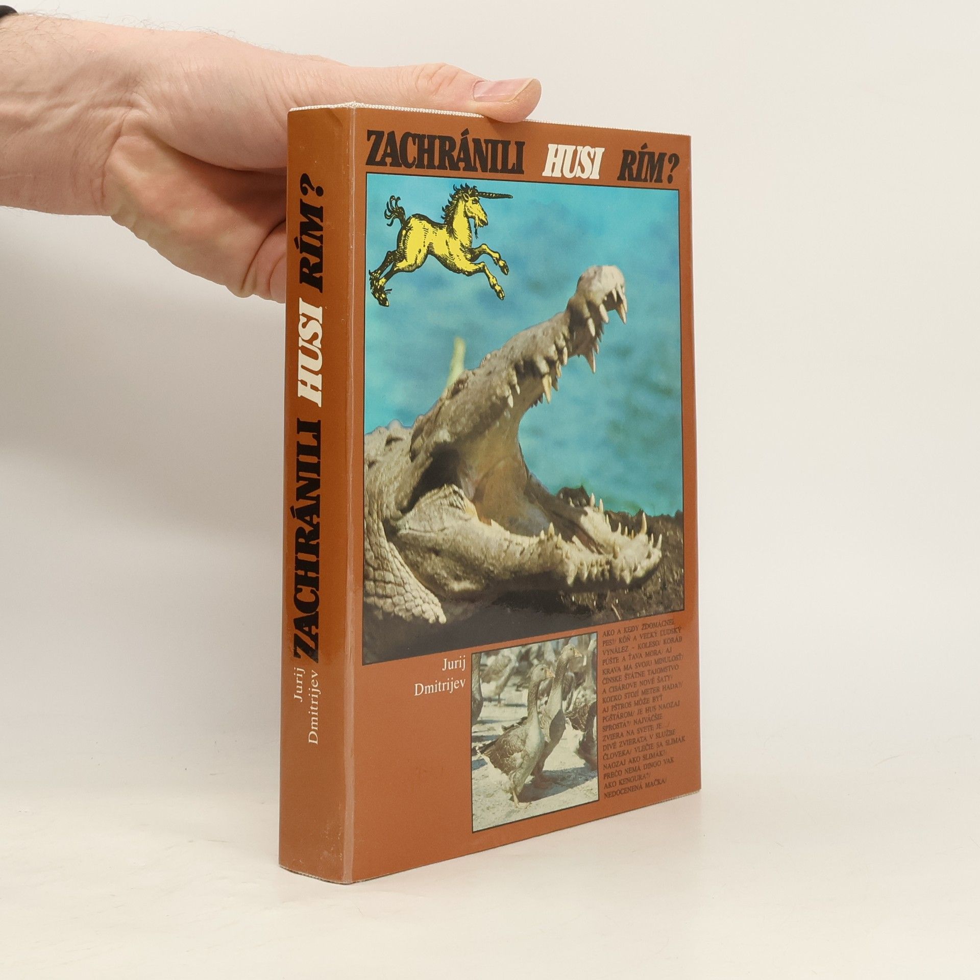 Jurij Dmitrijevič Dmitrijev Zachránili husi Rím?