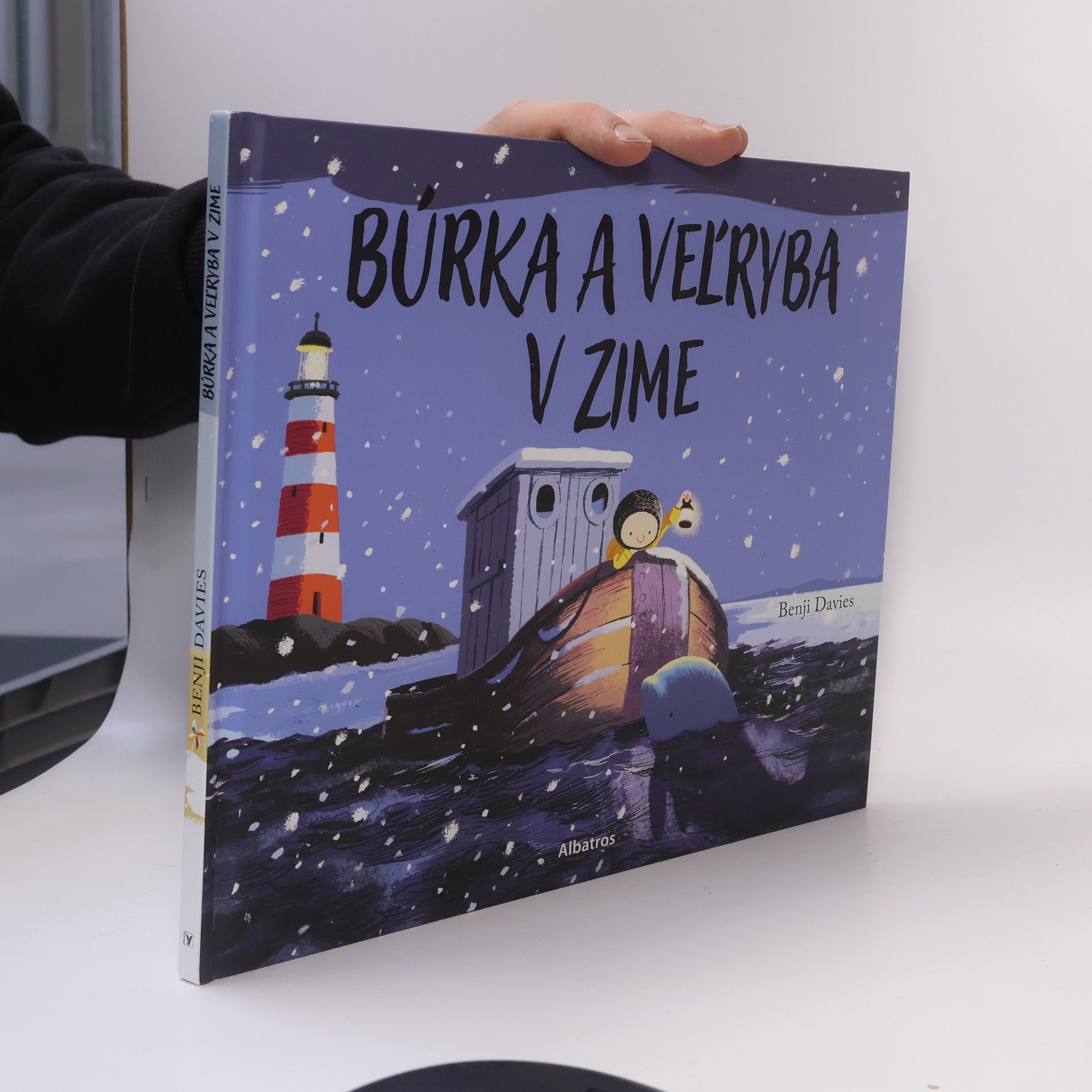 Benji Davies Búrka a veľryba v zime