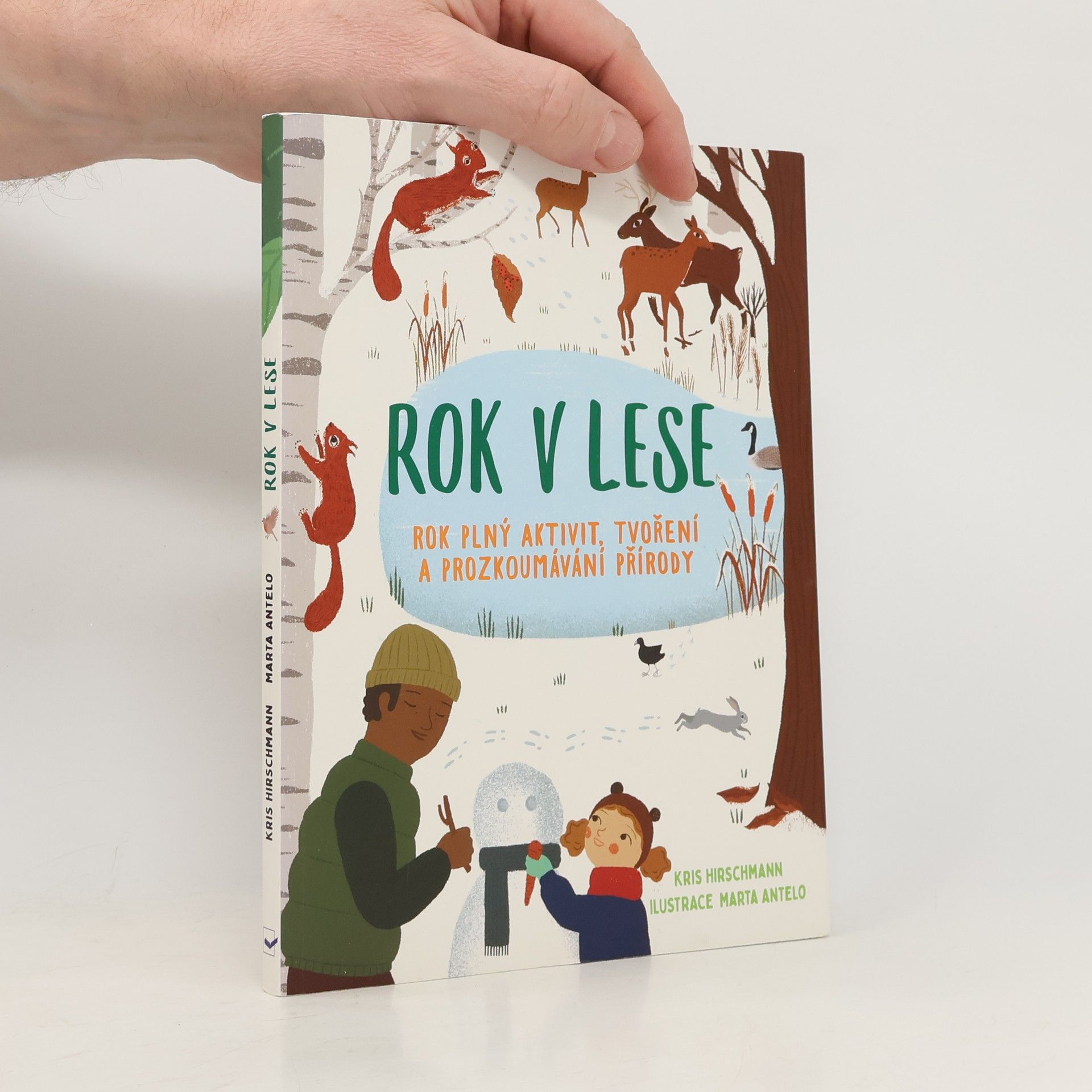 Kris Hirschmann Rok v lese: Rok plný aktivit, tvoření a prozkoumávání přírody