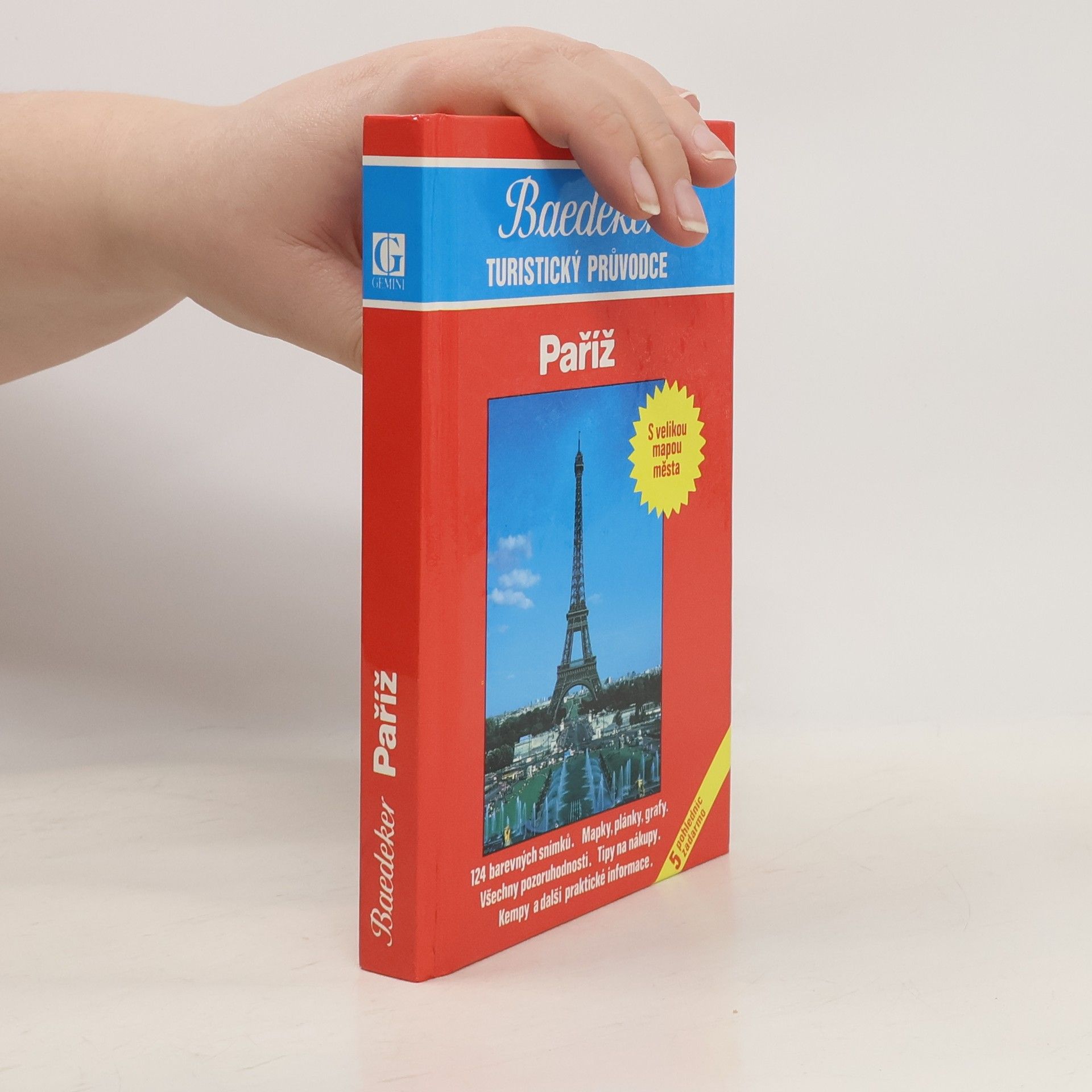 Kolektiv autorů Paříž. Baedeker. Turistický průvodce