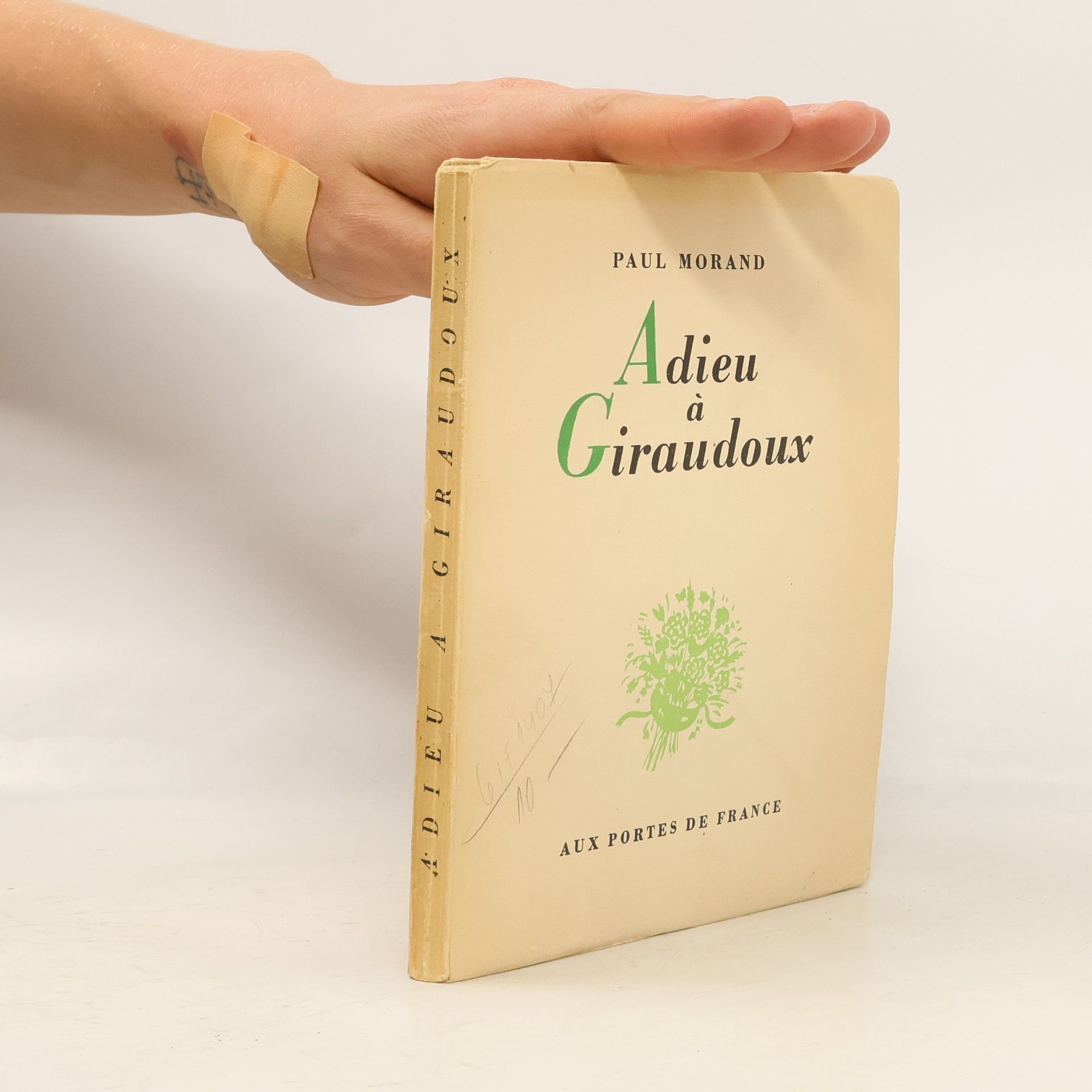 Paul Morand Adieu á Girandoux