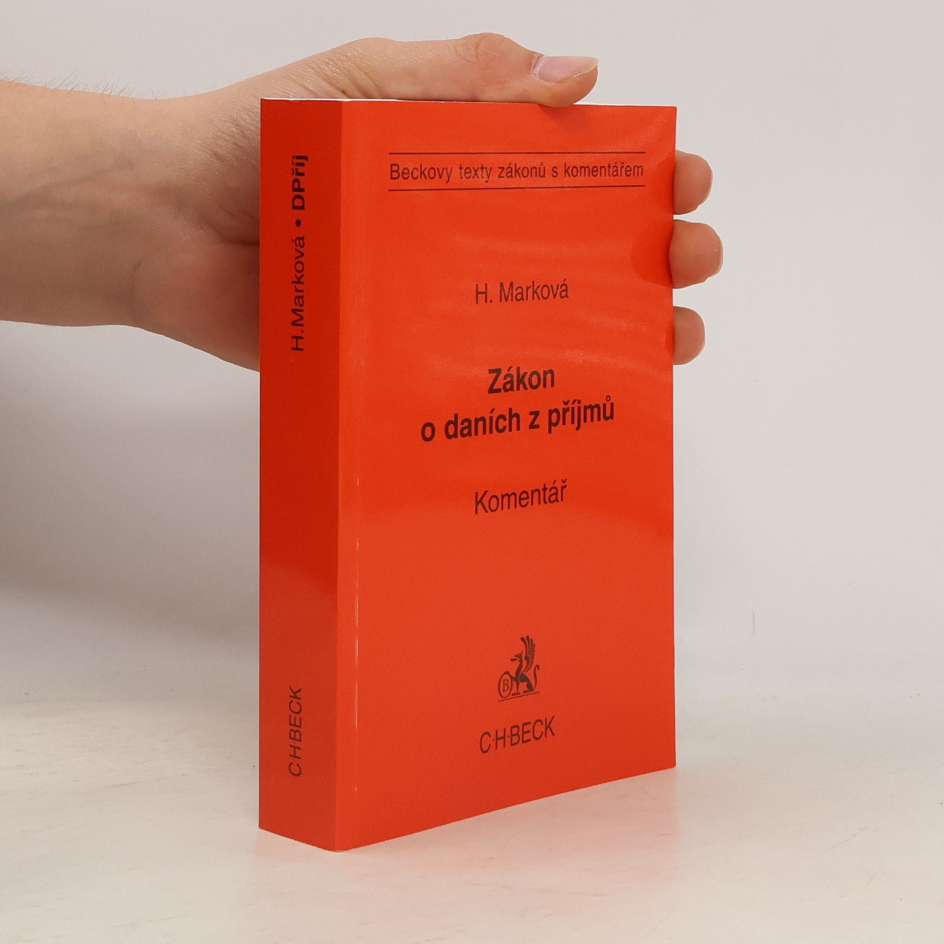 Marková Hana Zákon o daních z příjmů