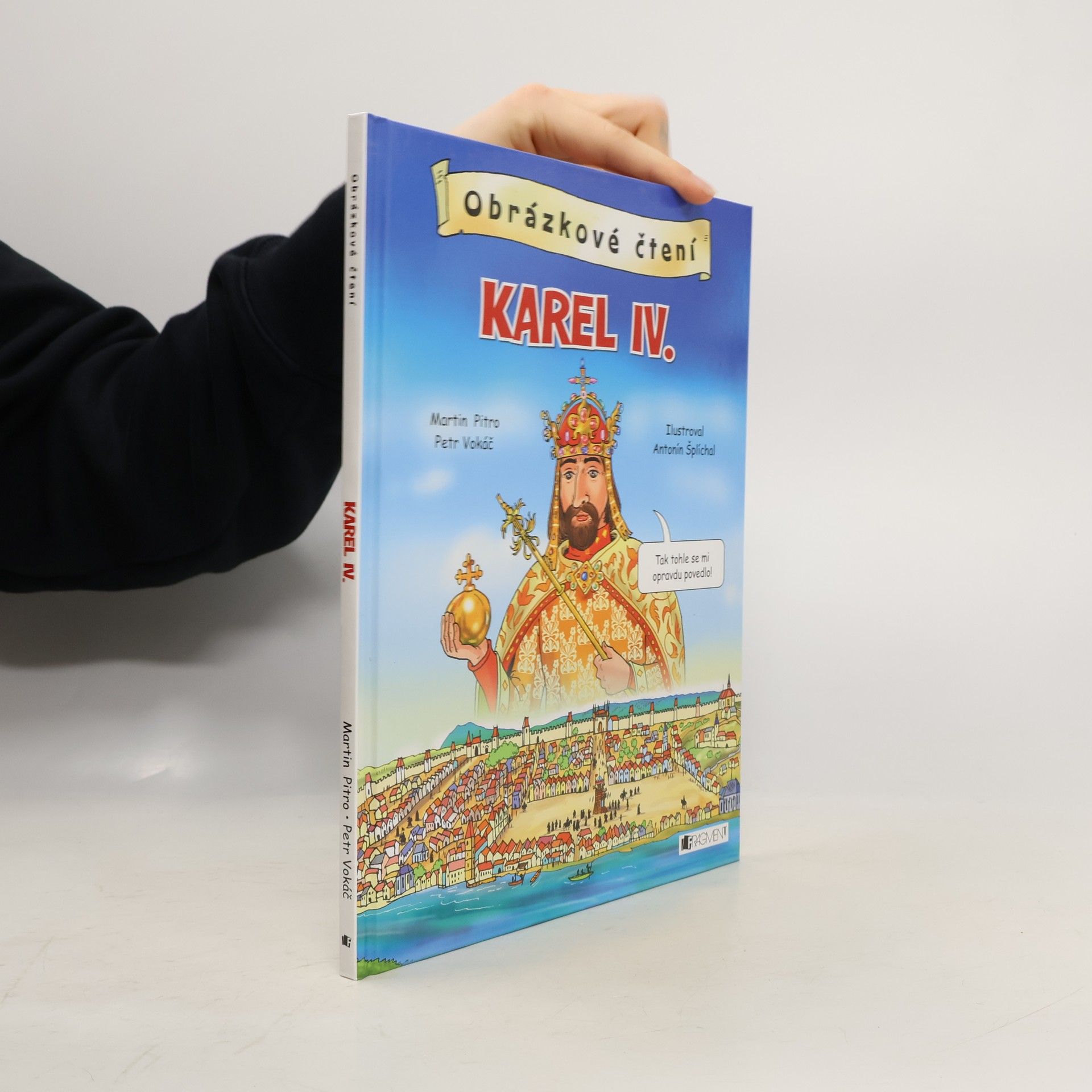 Martin Pitro Karel IV. Obrázkové čtení.