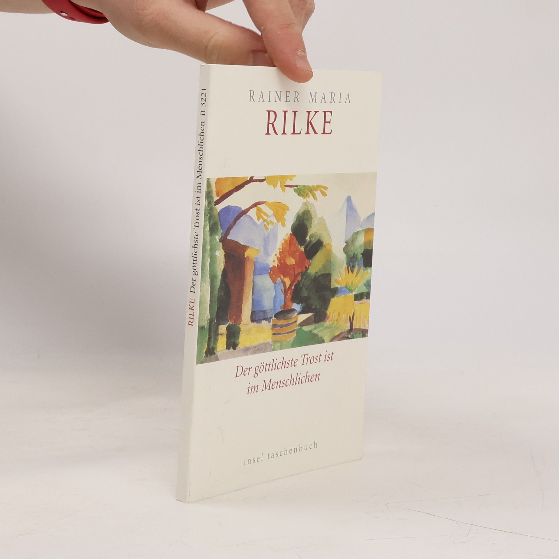 Rainer Maria Rilke Insel Taschenbuch: Der göttlichste Trost ist im Menschlichen