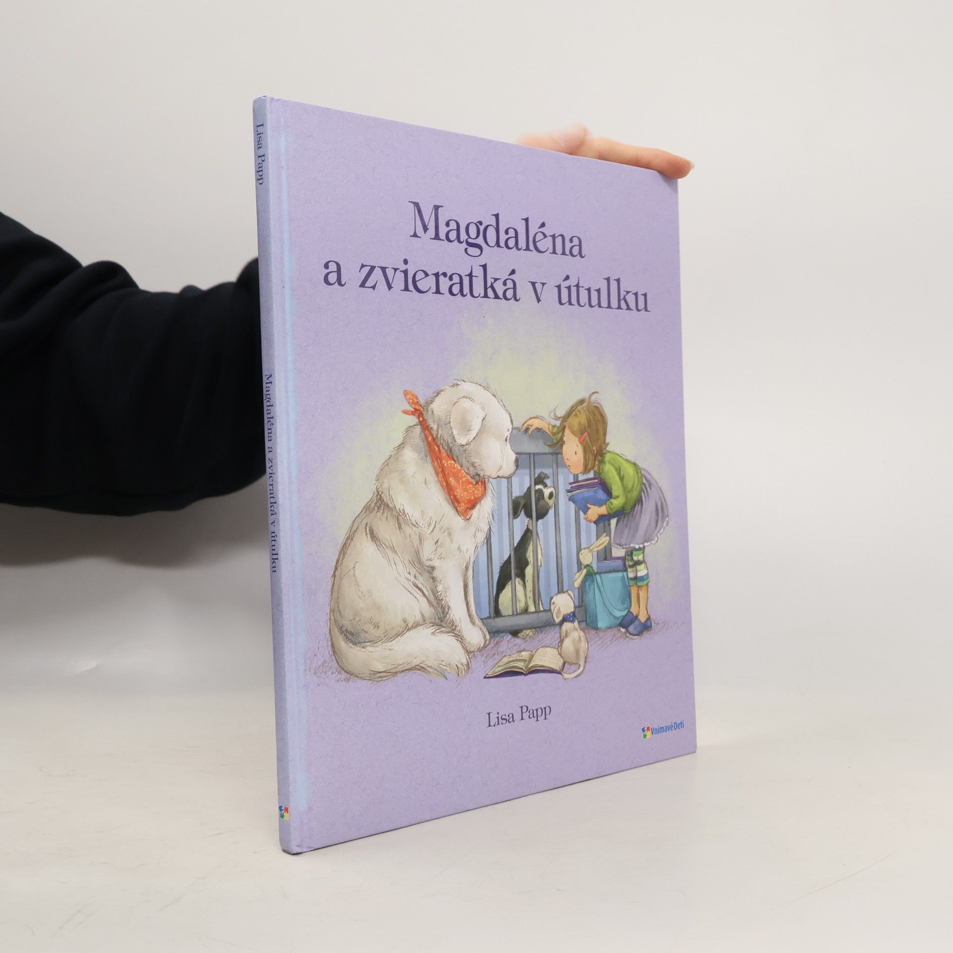 Lisa Papp Magdaléna a zvieratká v útulku