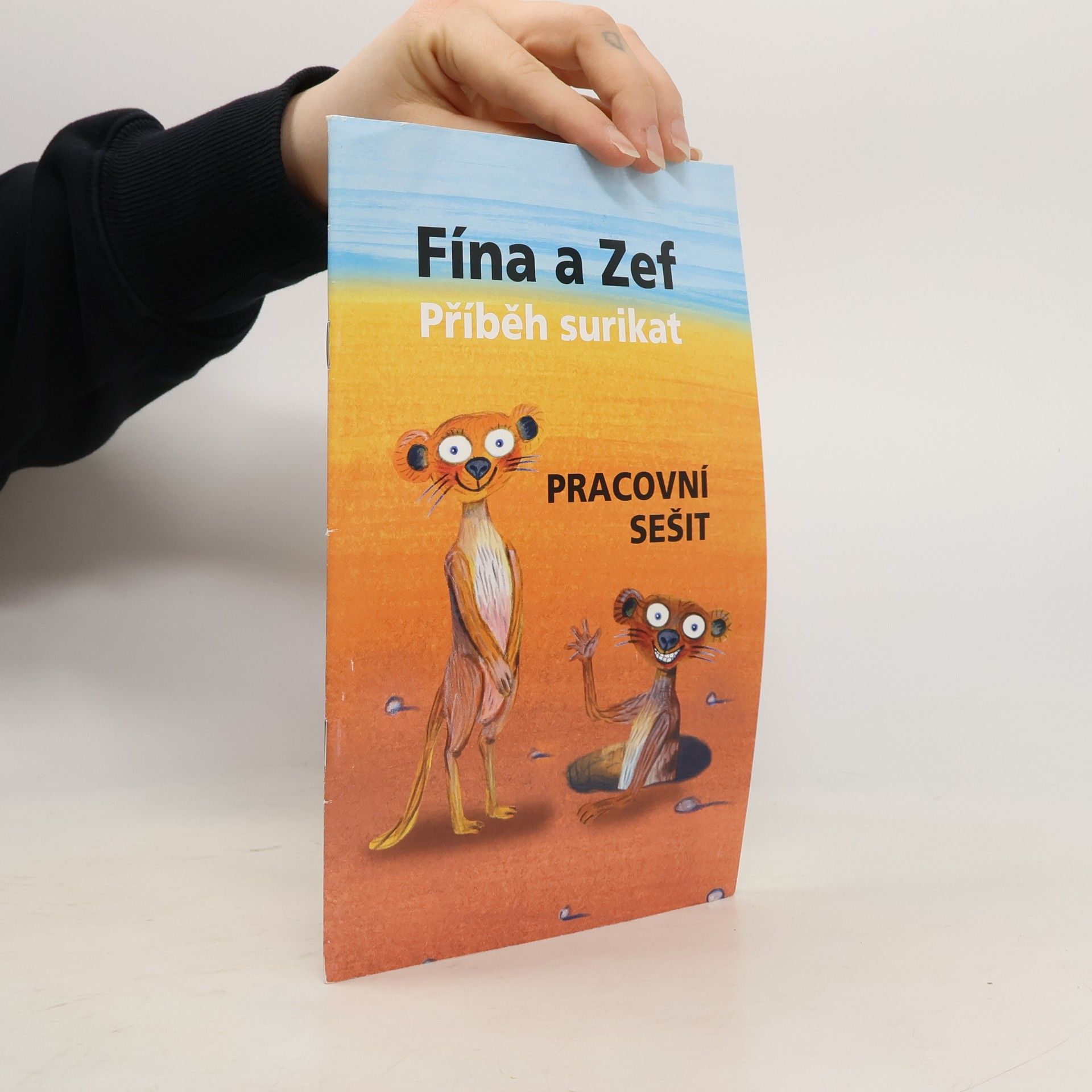 Ivona Březinová Fína a Zef. Příběh surikat. Pracovní sešit