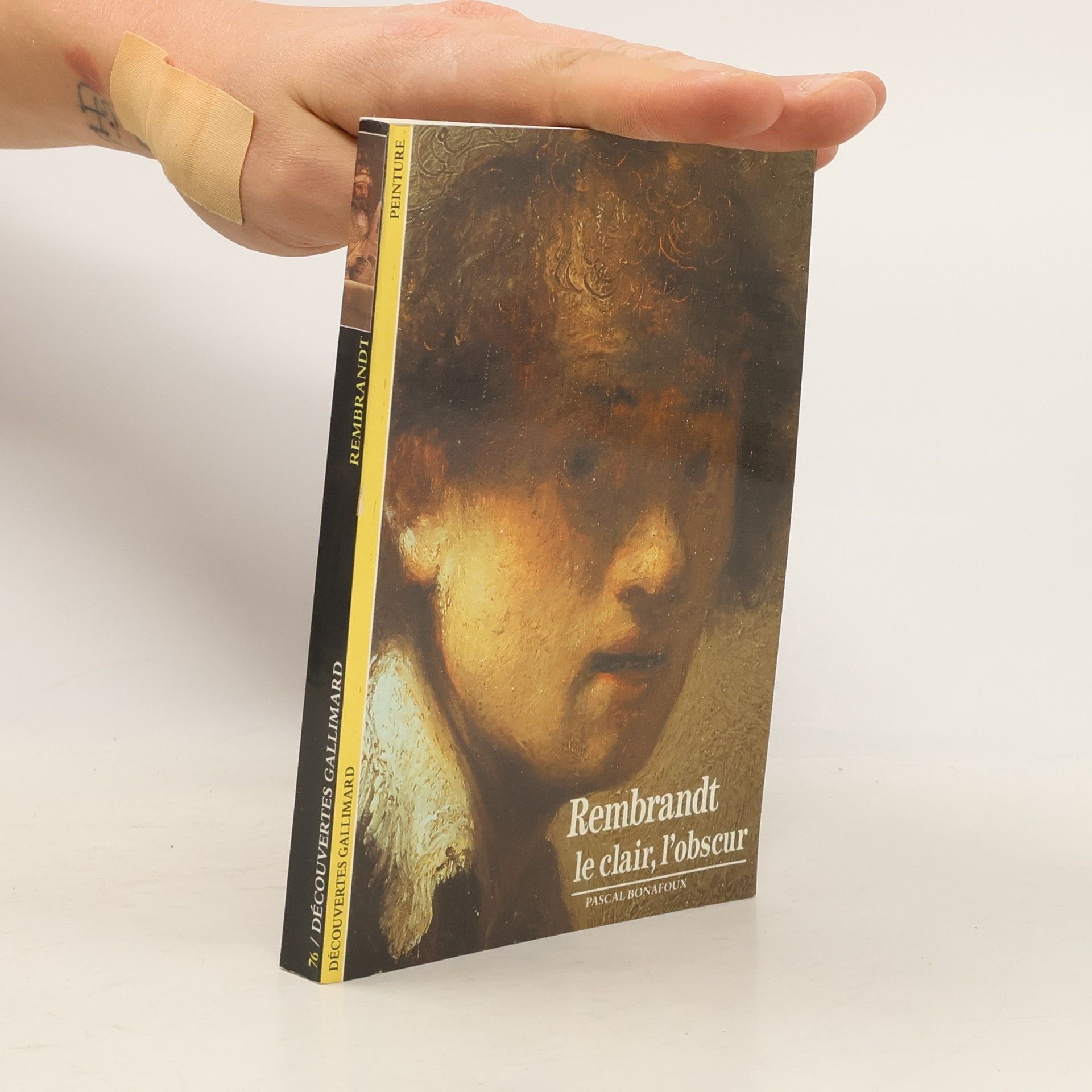 Pascal Bonafoux Découvertes Gallimard - 76: Rembrandt. Le clair, l'obscur