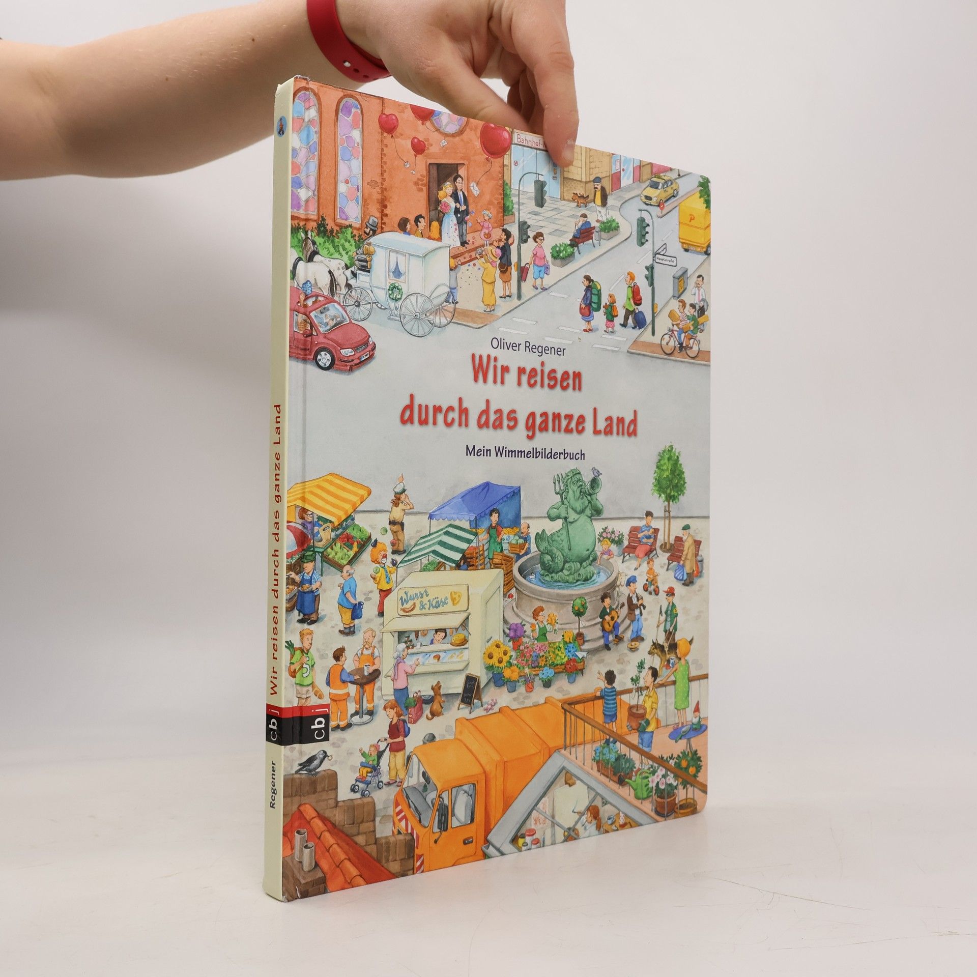 Wir reisen durch das ganze Land. Mein Wimmelbilderbuch