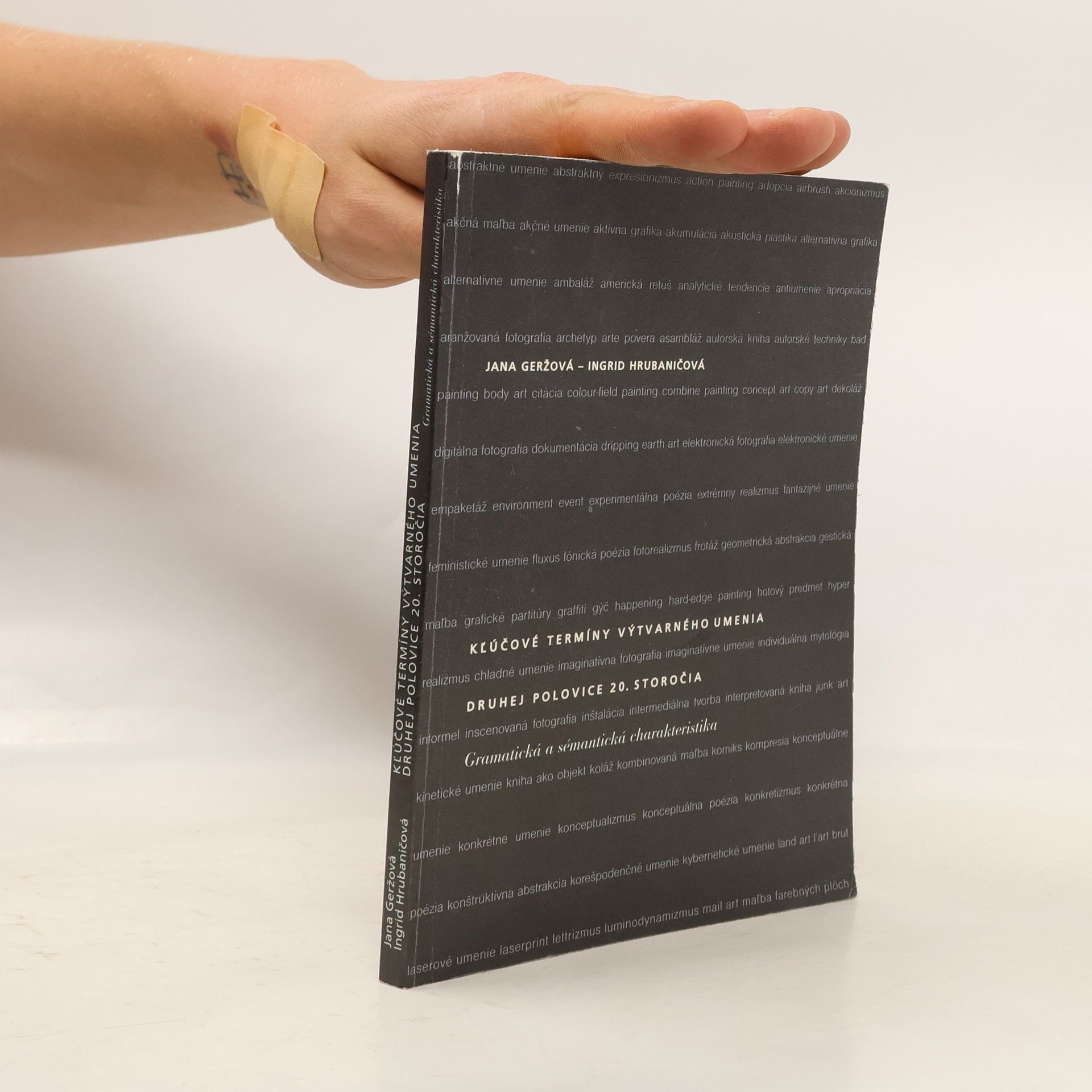 Jana Geržová Kĺúčové termíny výtvarného umenia druhej polovice 20. storočia : gramatická a sémantická charakteristika
