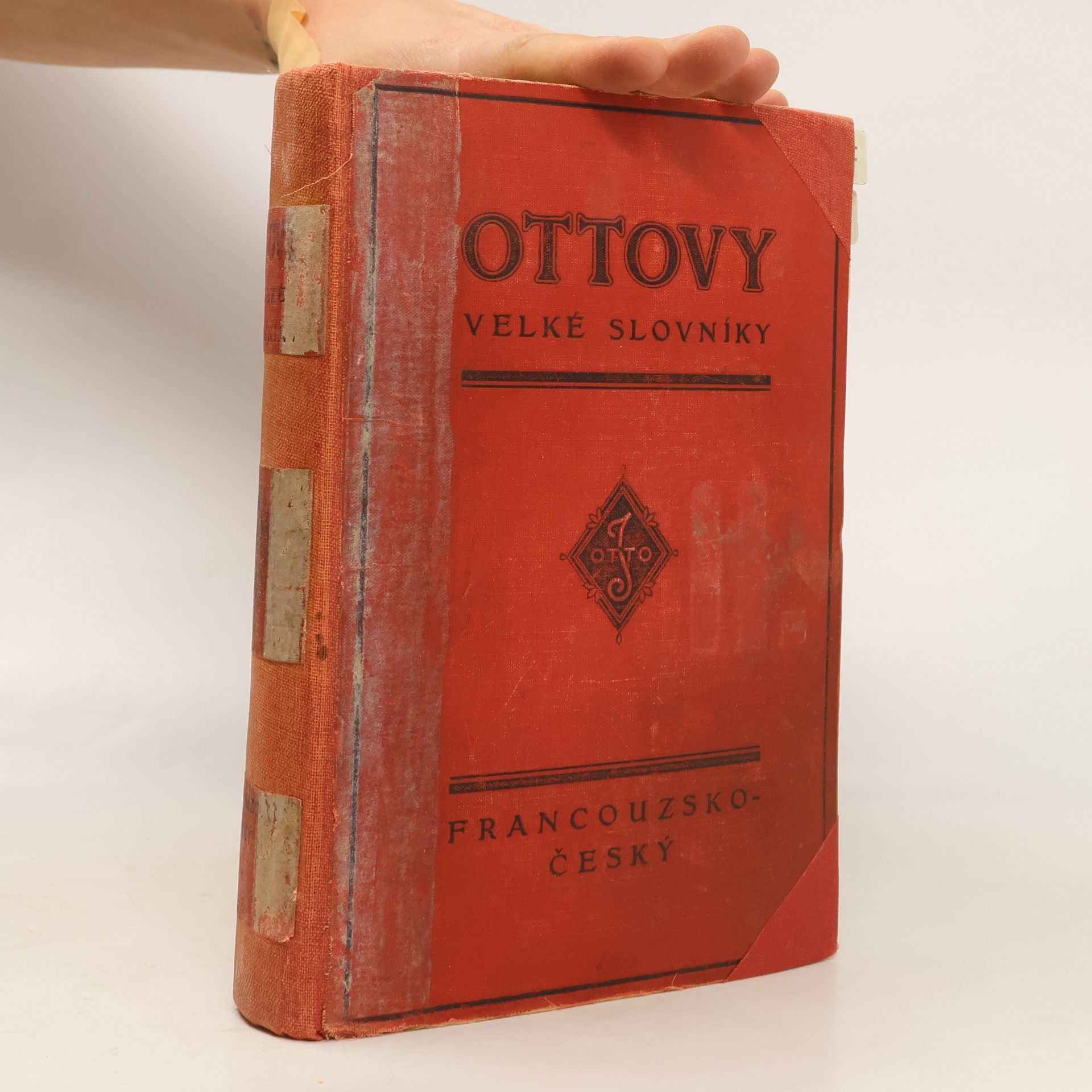 Ottovy velké slovníky. Slovník francouzsko-Český