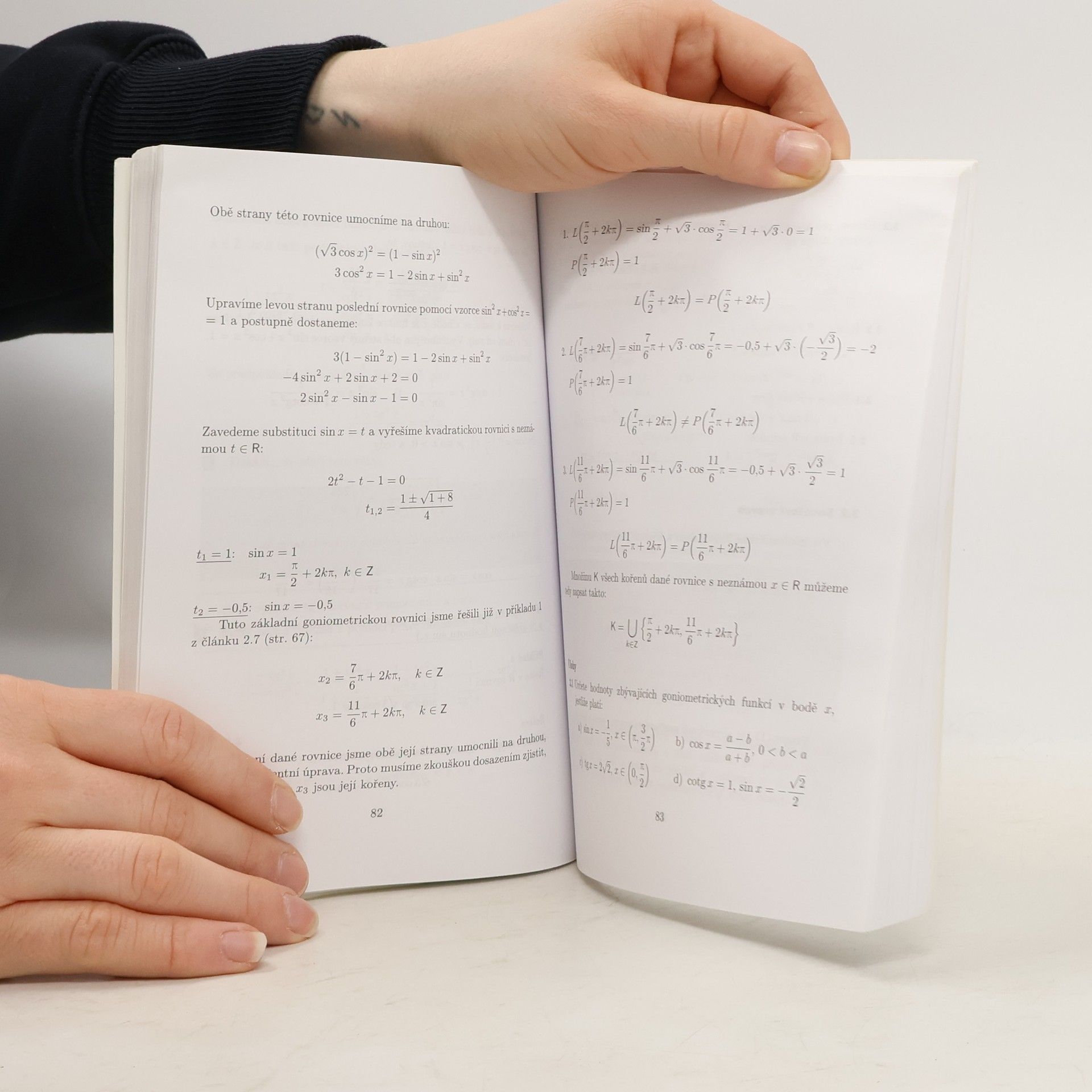 Oldřich Odvárko Matematika pro gymnázia: goniometrie