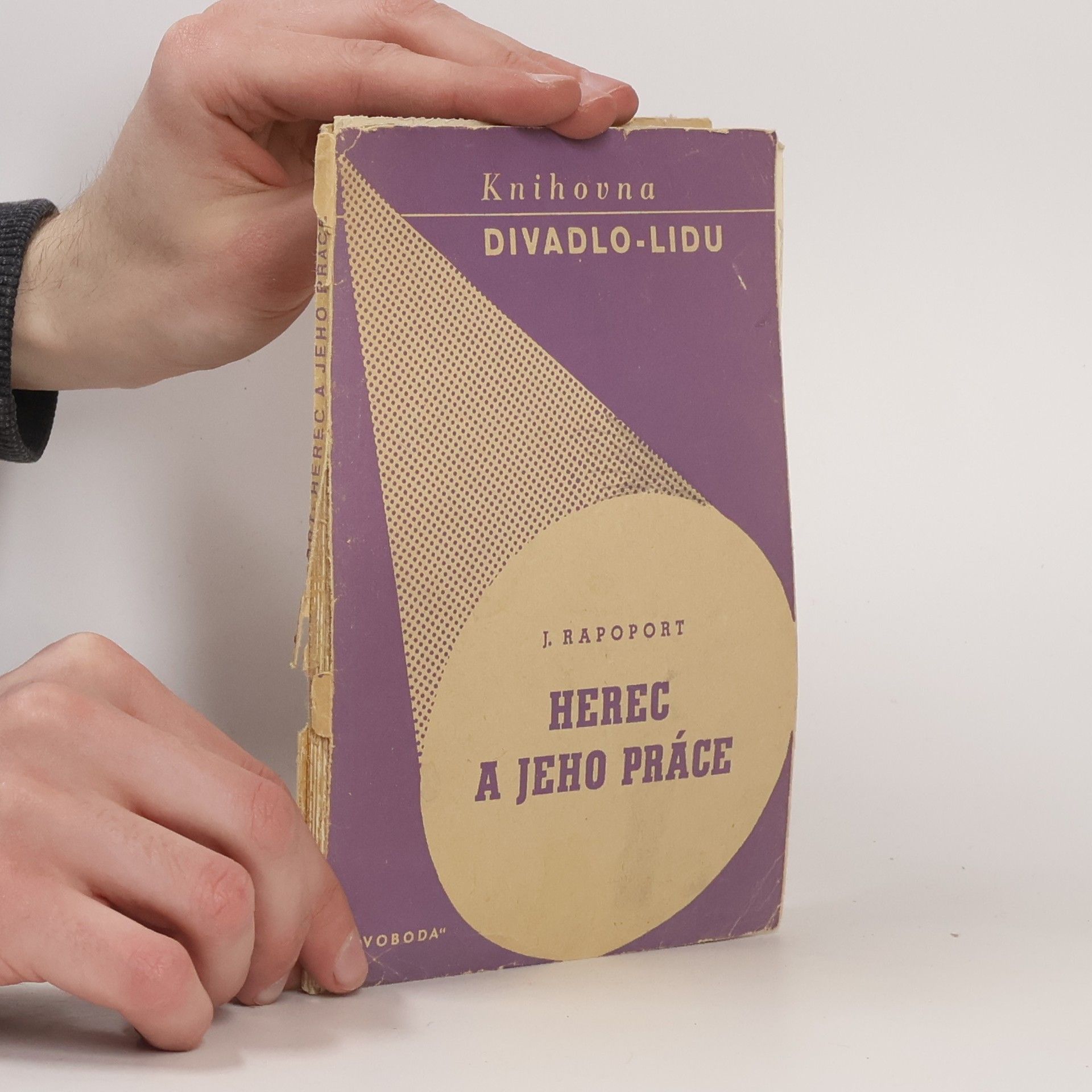 Iosif Matvejevič Rapoport Herec a jeho práce