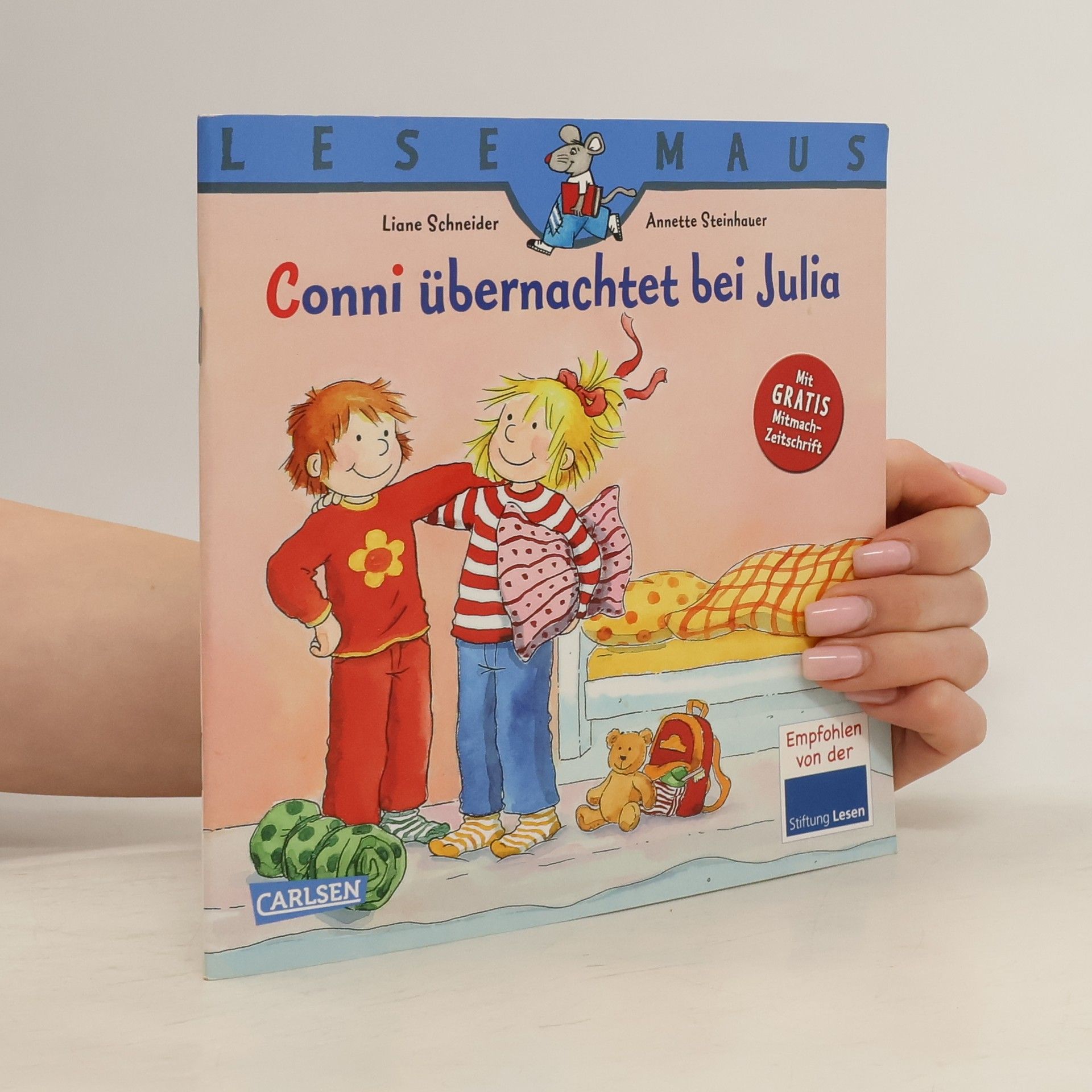 Liane Schneider LESEMAUS - 115: Conni übernachtet bei Julia