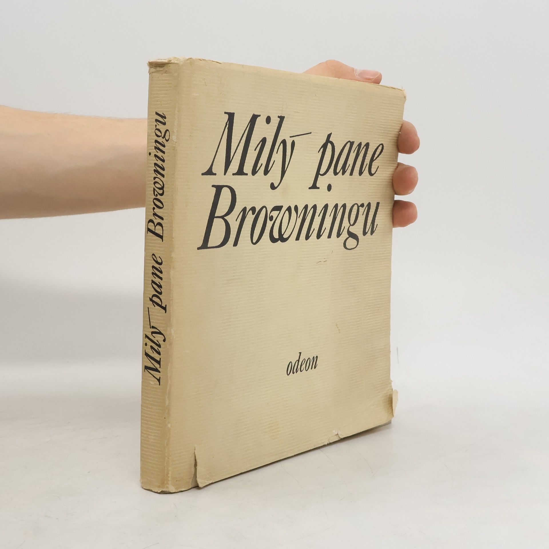 Elizabeth Barrettová-Browningová Milý pane Browningu