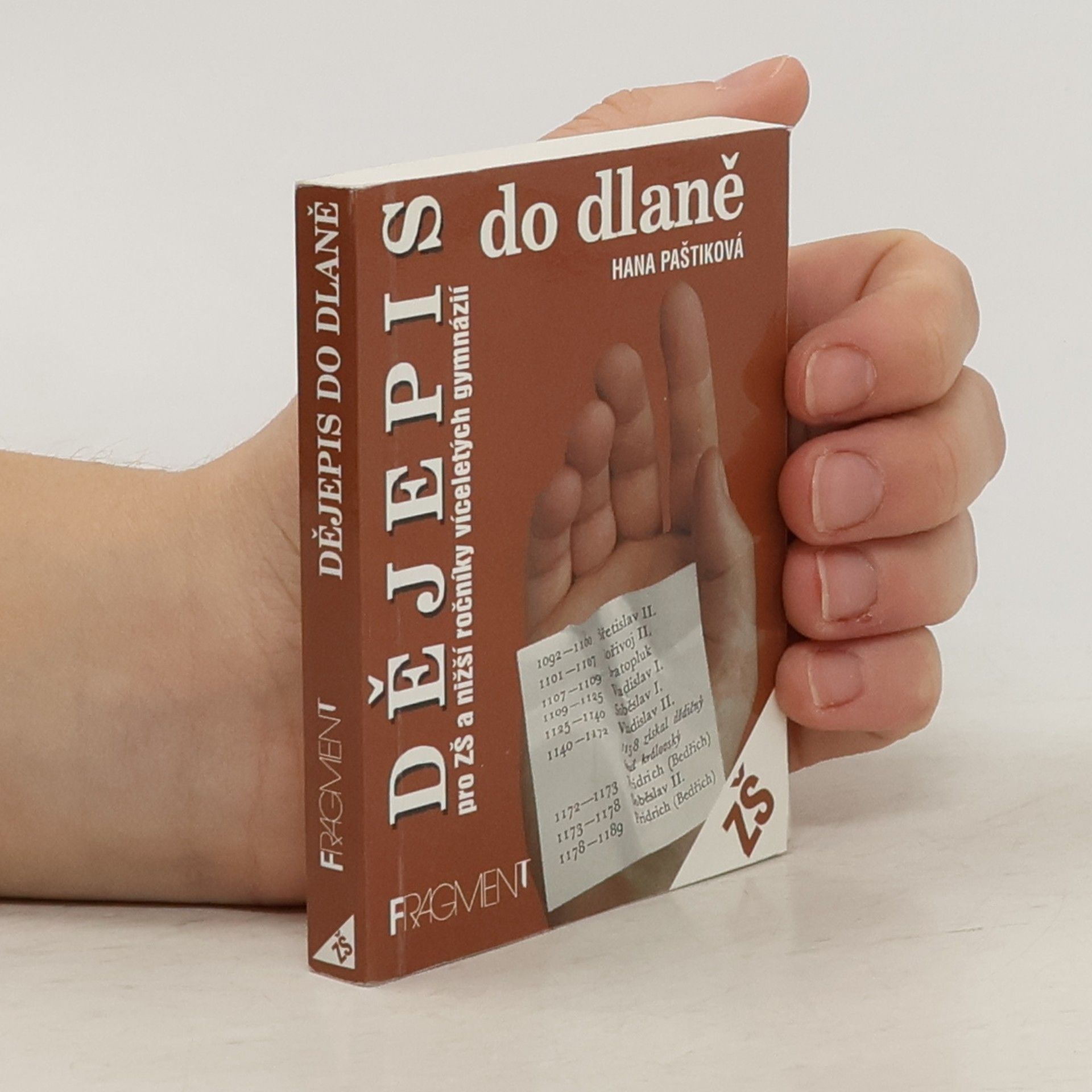 Paštiková Hana Dějepis do dlaně