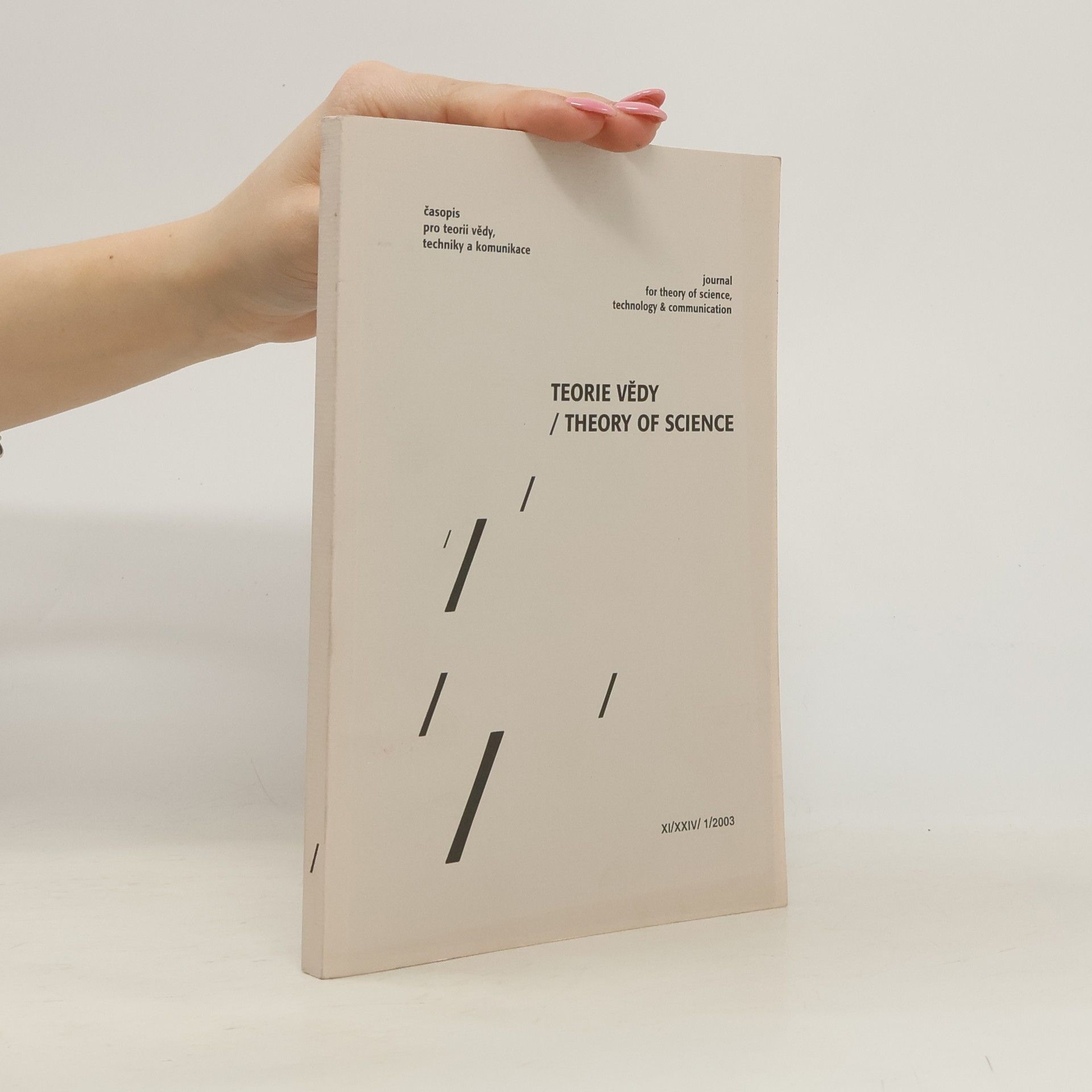 Kolektiv autorů Teorie vědy/ Theory of Science 1/2003