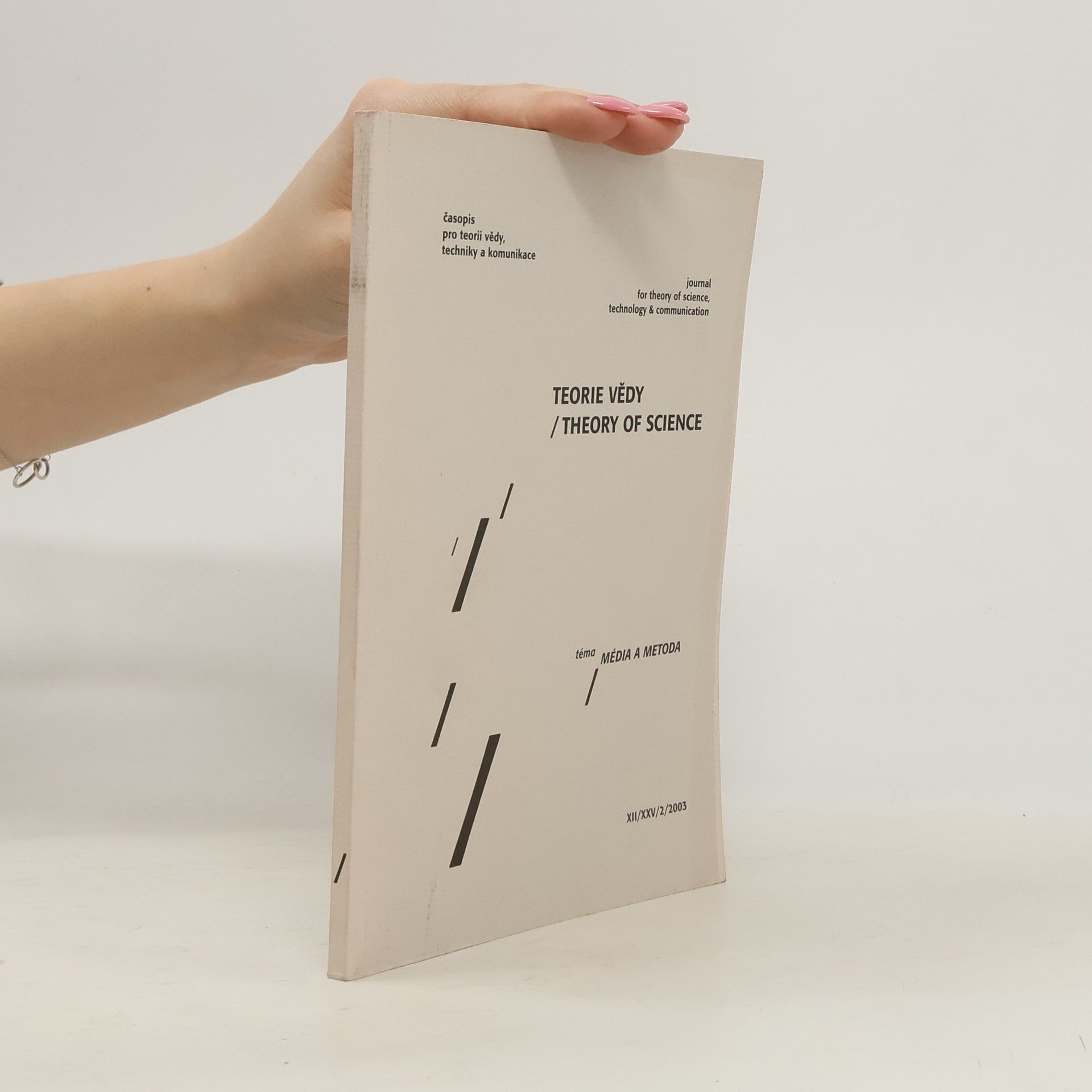 Autorenkollektiv Teorie vědy/ Theory of Science 2/2003