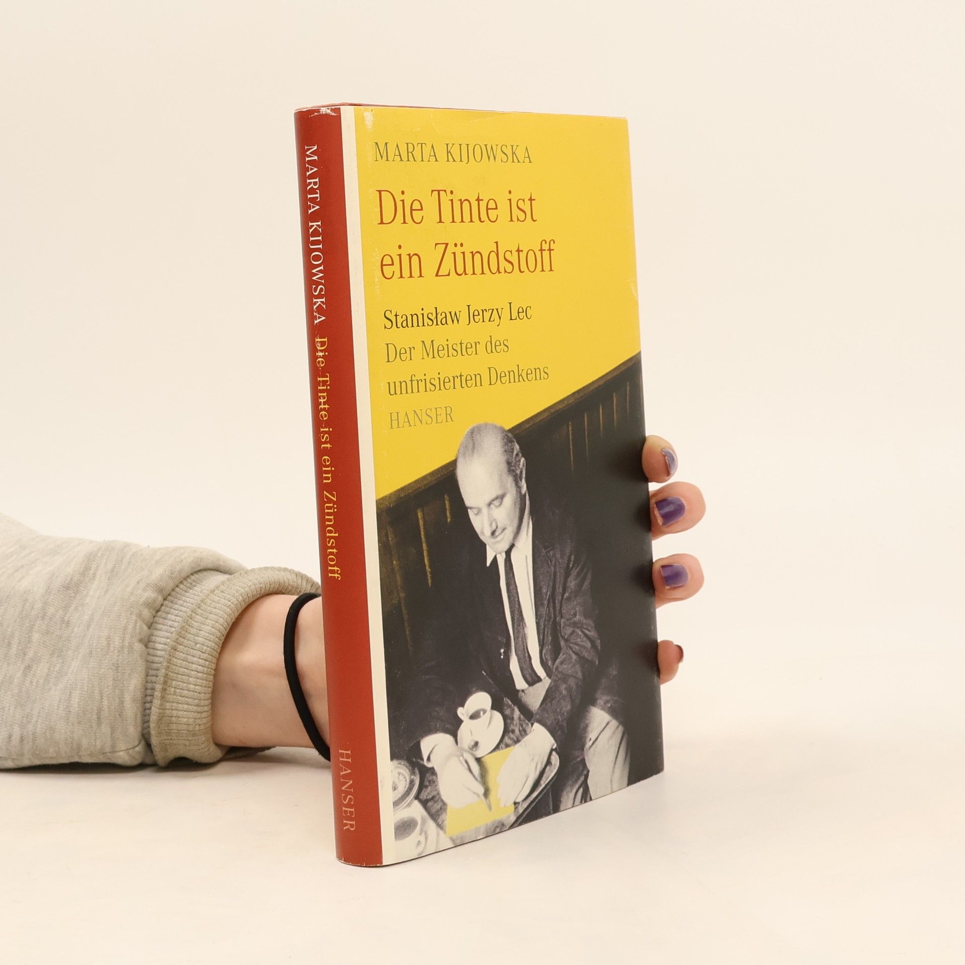 Die Tinte ist ein Zündstoff