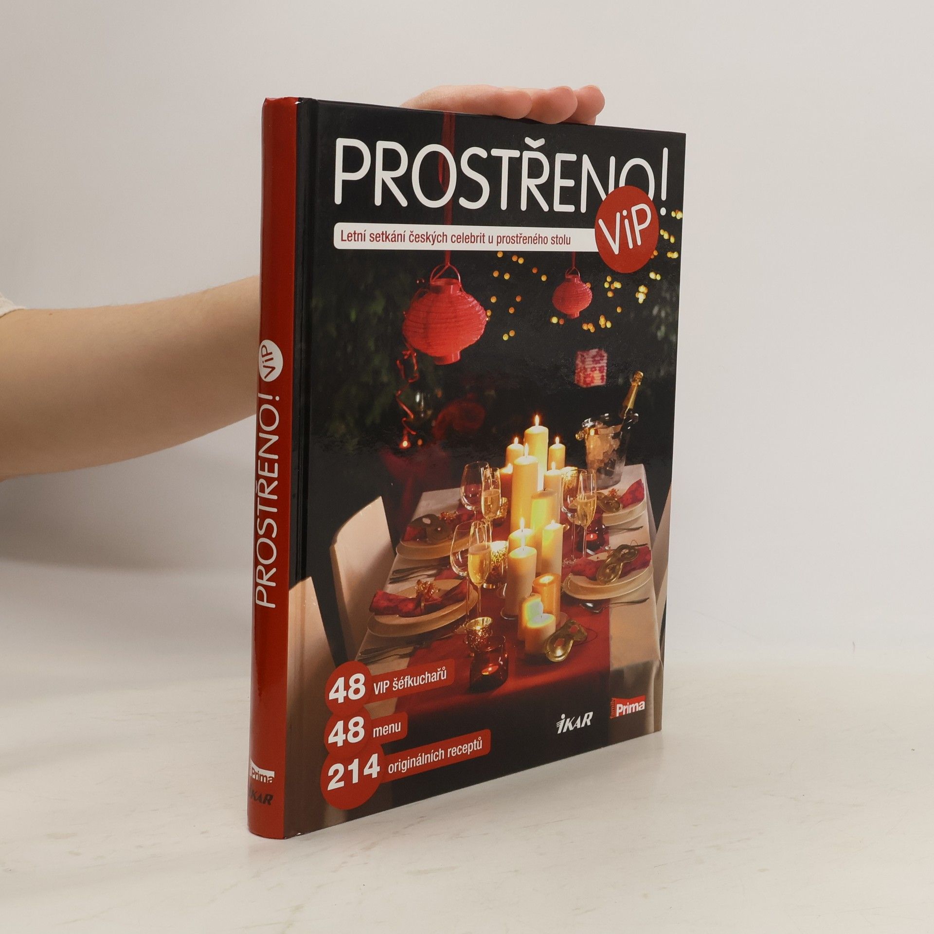 Marie Formáčková Prostřeno! ViP: Letní setkání českých celebrit u prostřeného stolu