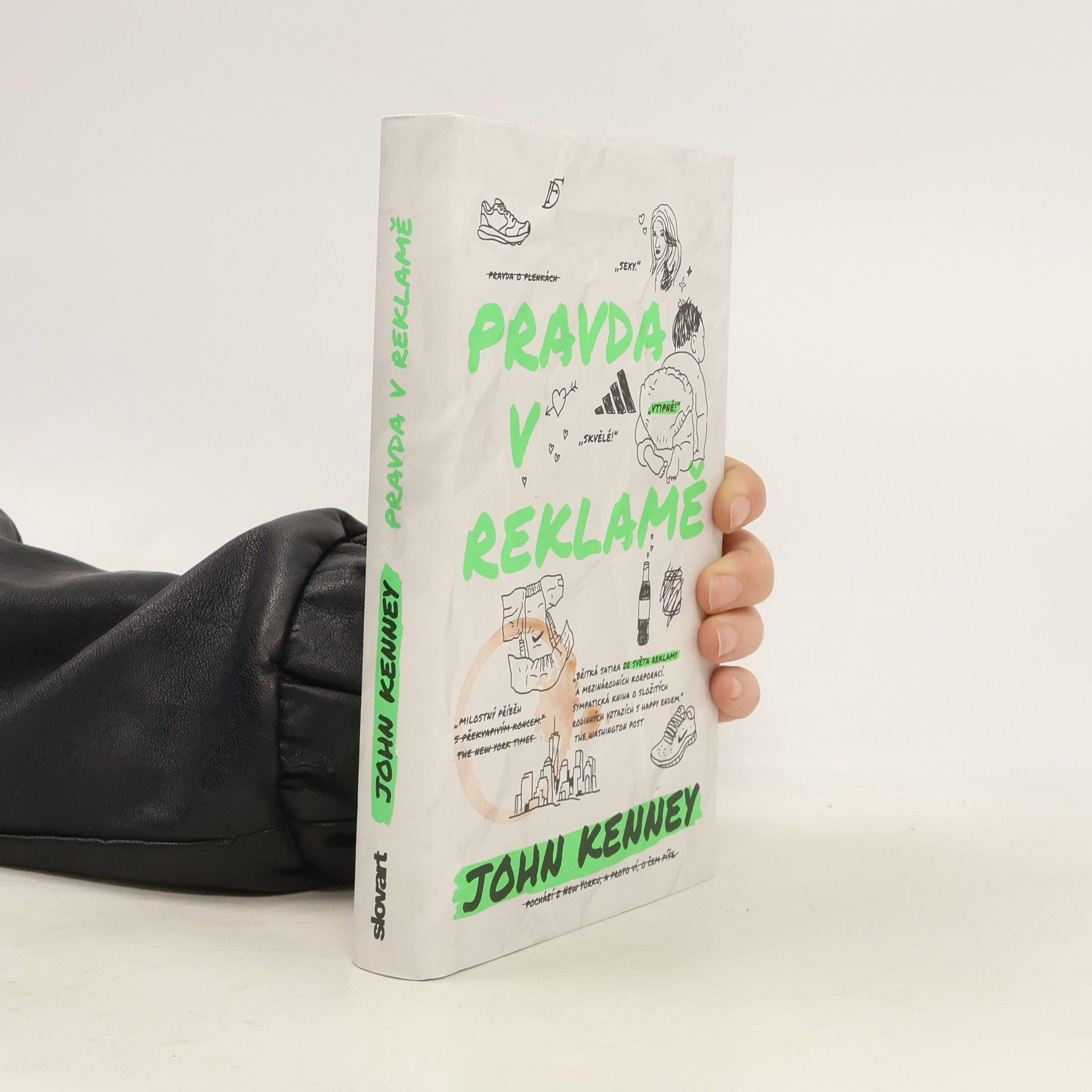 John Kenney Pravda v reklamě