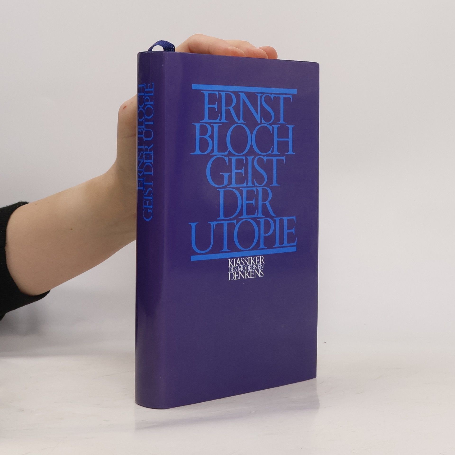 Ernst Bloch Geist der Utopie