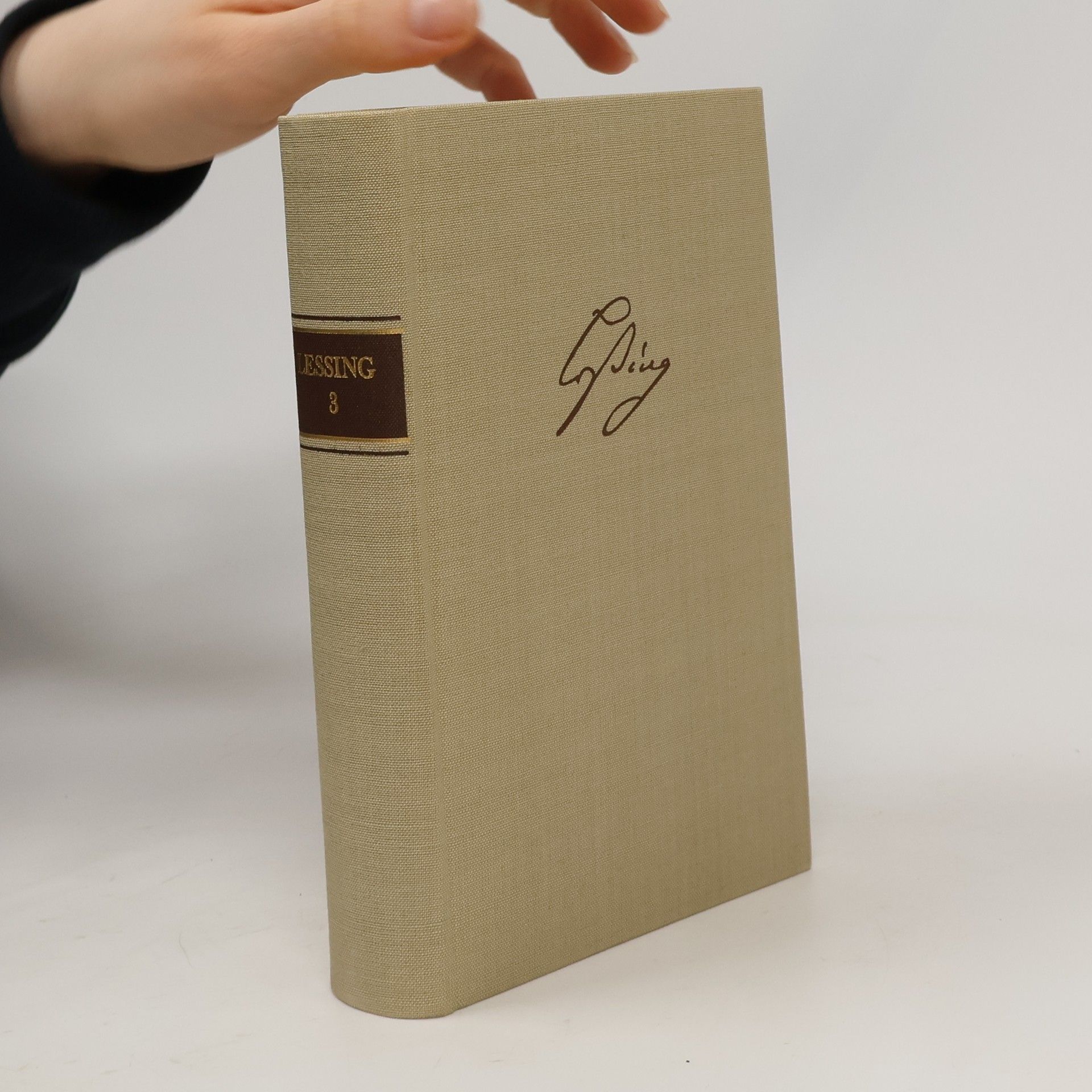 Gotthold Ephraim Lessing Gesammelte Werke 3