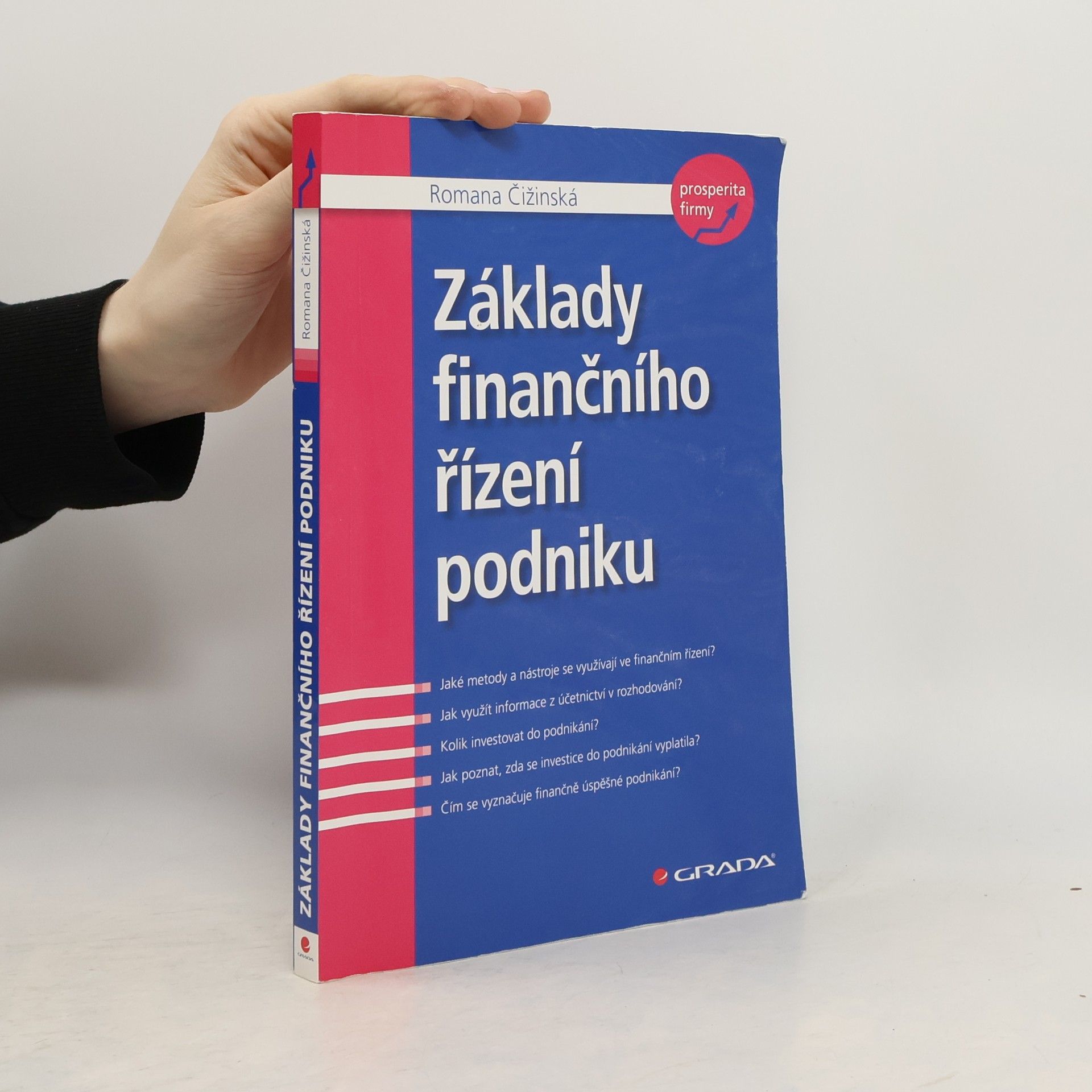 Romana Čižinská Základy finančního řízení podniku